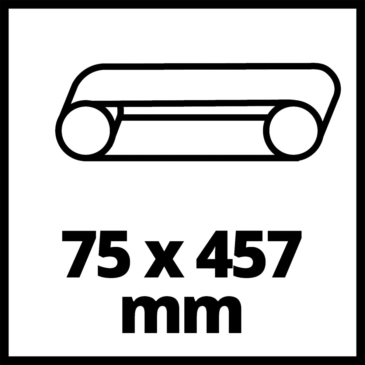 Einhell  Akku-Bandschleifer TP-BS 18/457 Li BL - Solo Bild 7