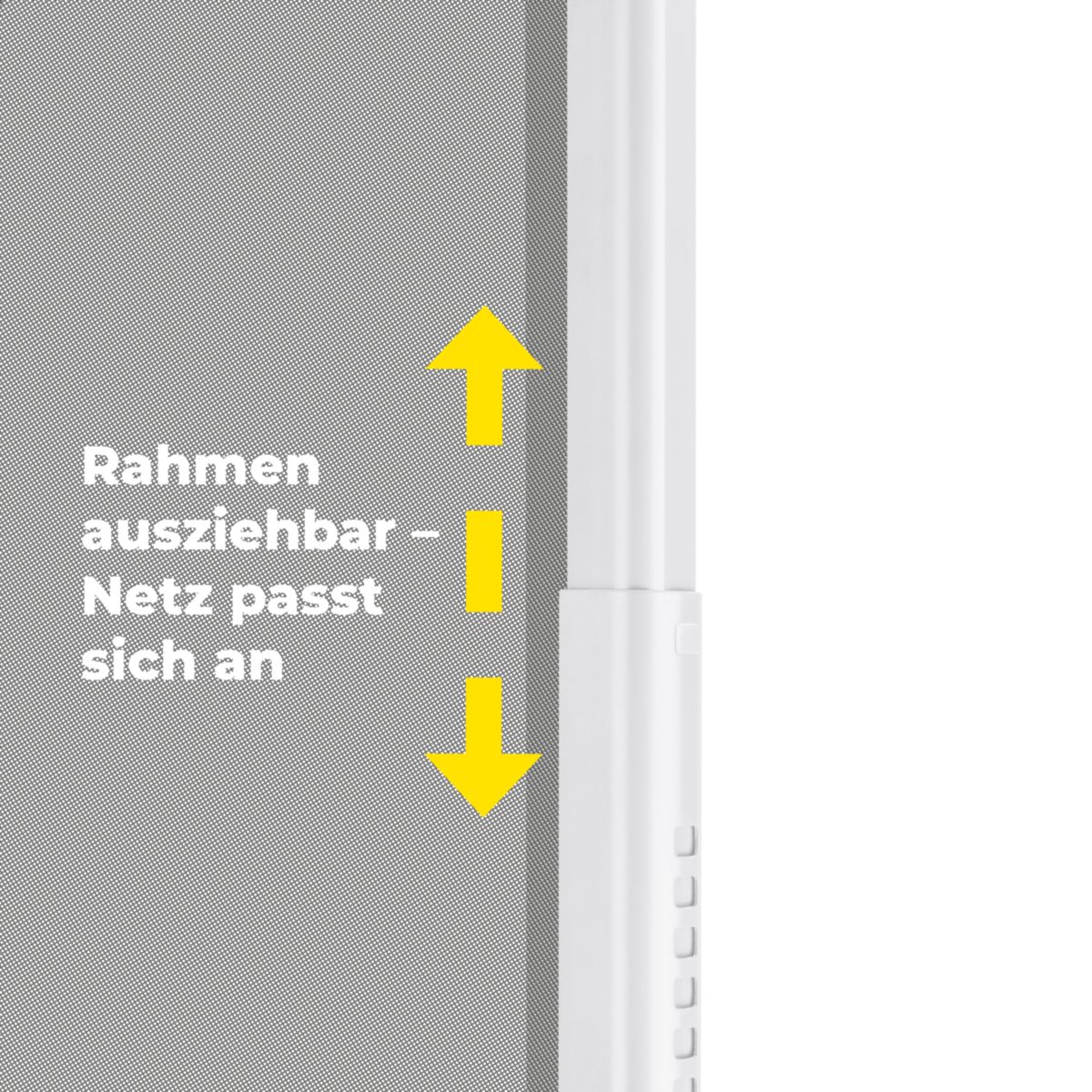 EASYmaxx Moskitonetz Magic Fit weiss Bild 6