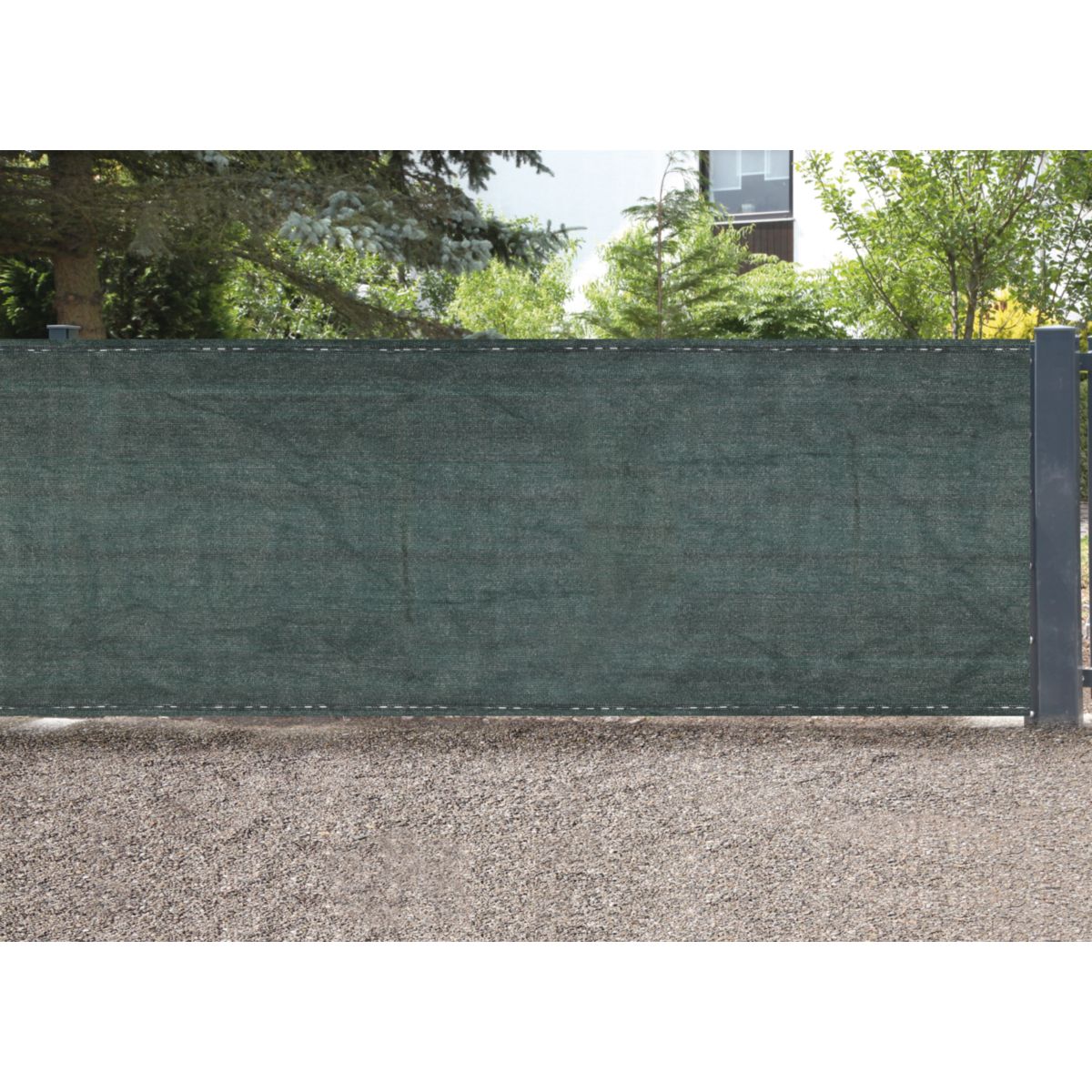 floraworld Sichtschutz HPDE-Gewebe Rolle grün 180g/M2 25x1,8 m