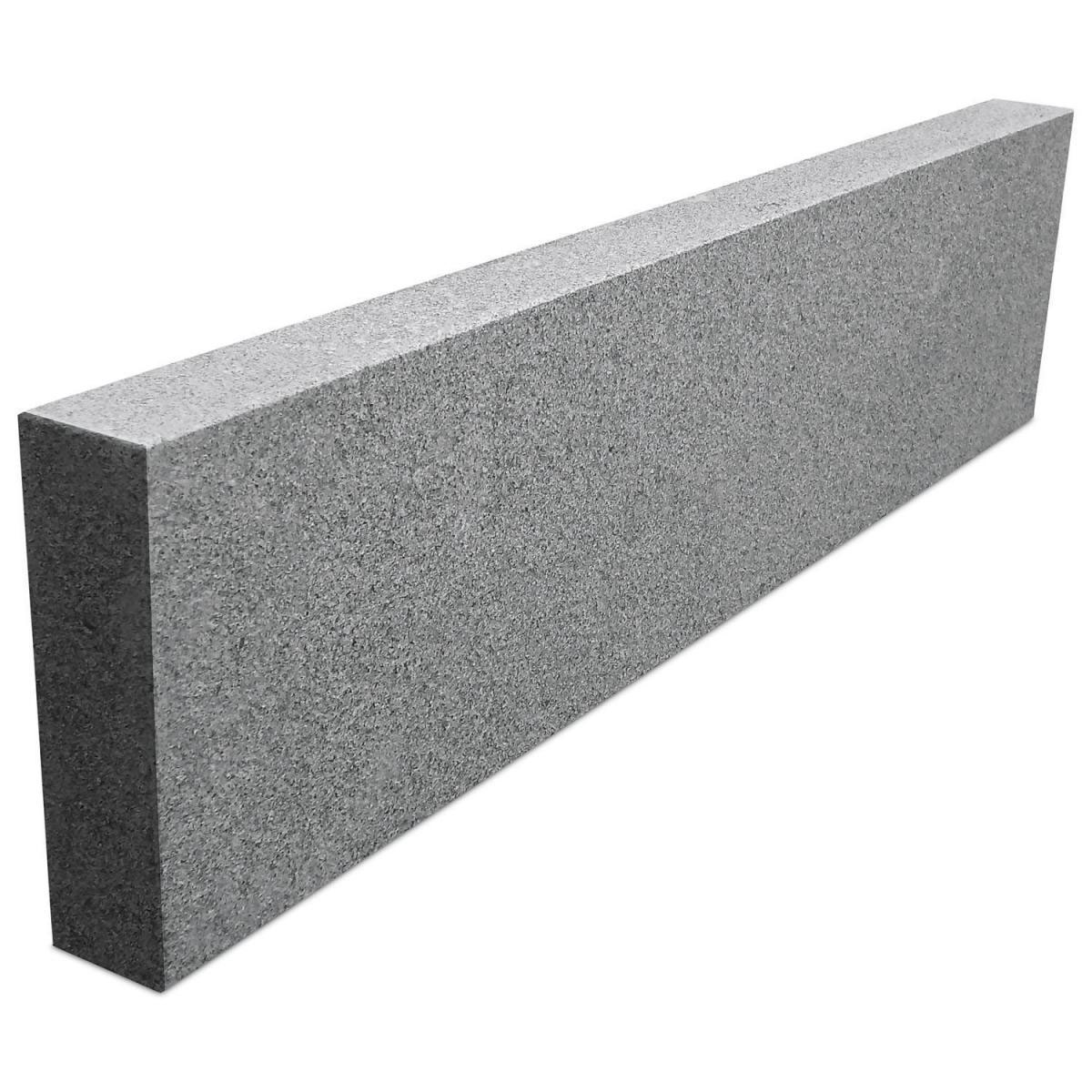 Wingart Granit-Kantenstein 75 x 18 cm grau-graphit