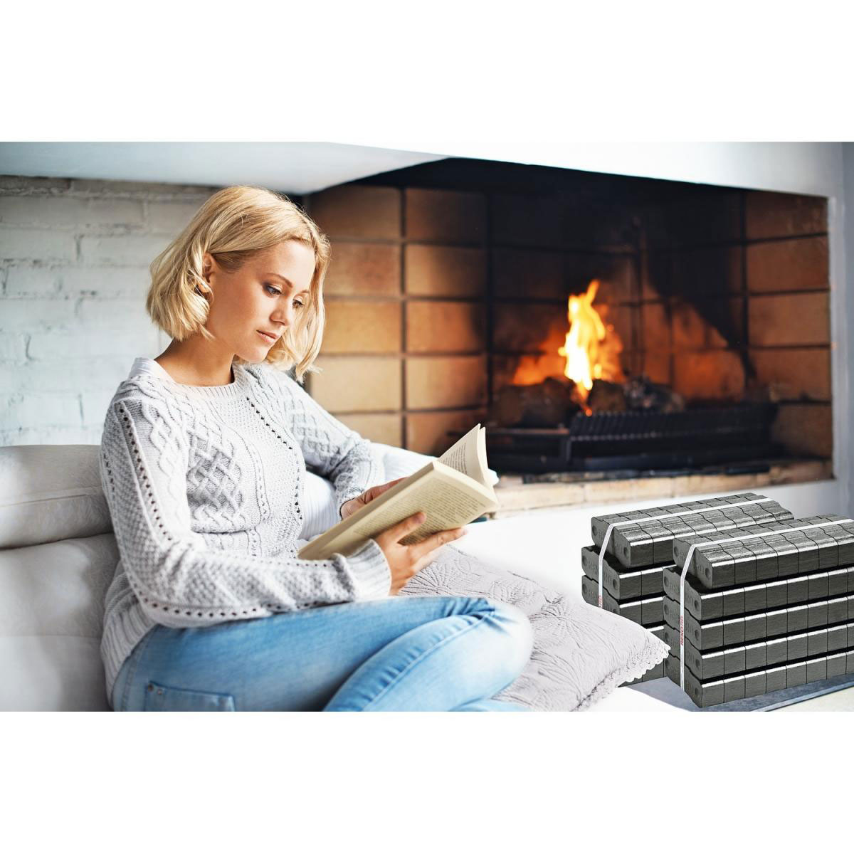 Bündelbriketts 25kg Bild 4