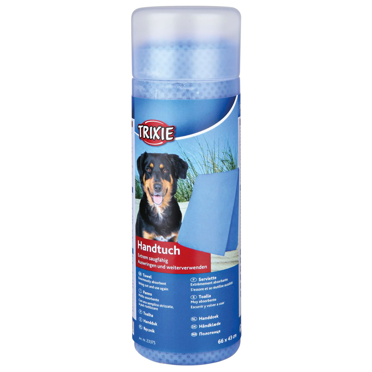 Trixie Handtuch blau 66×43cm