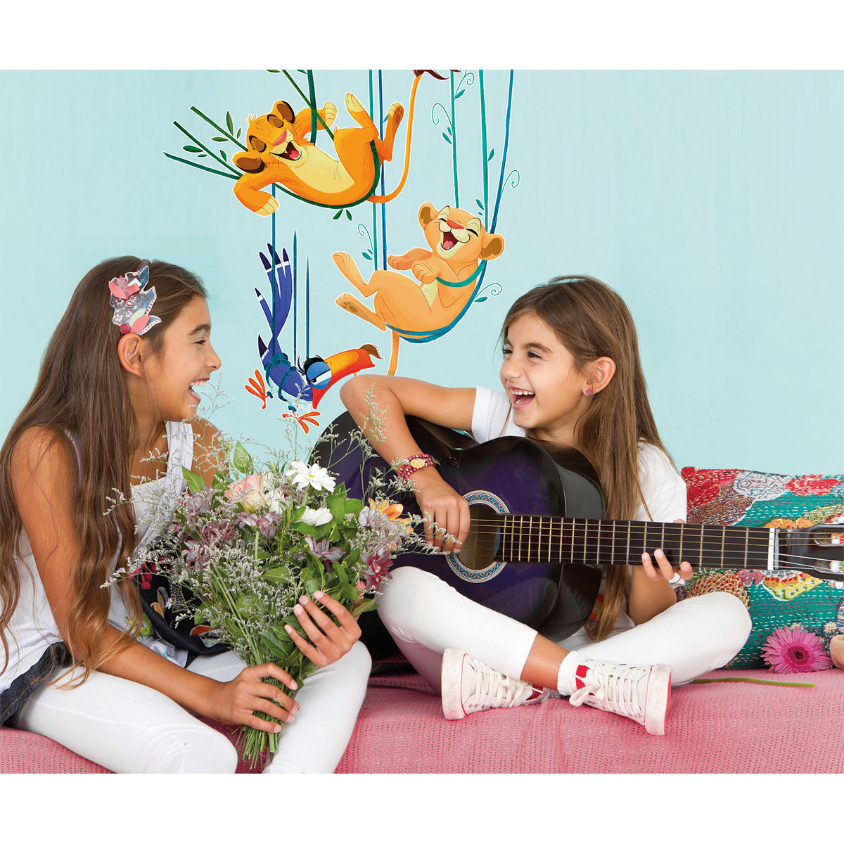 Komar  Wandtattoo Lion King Relax 50x70 cm