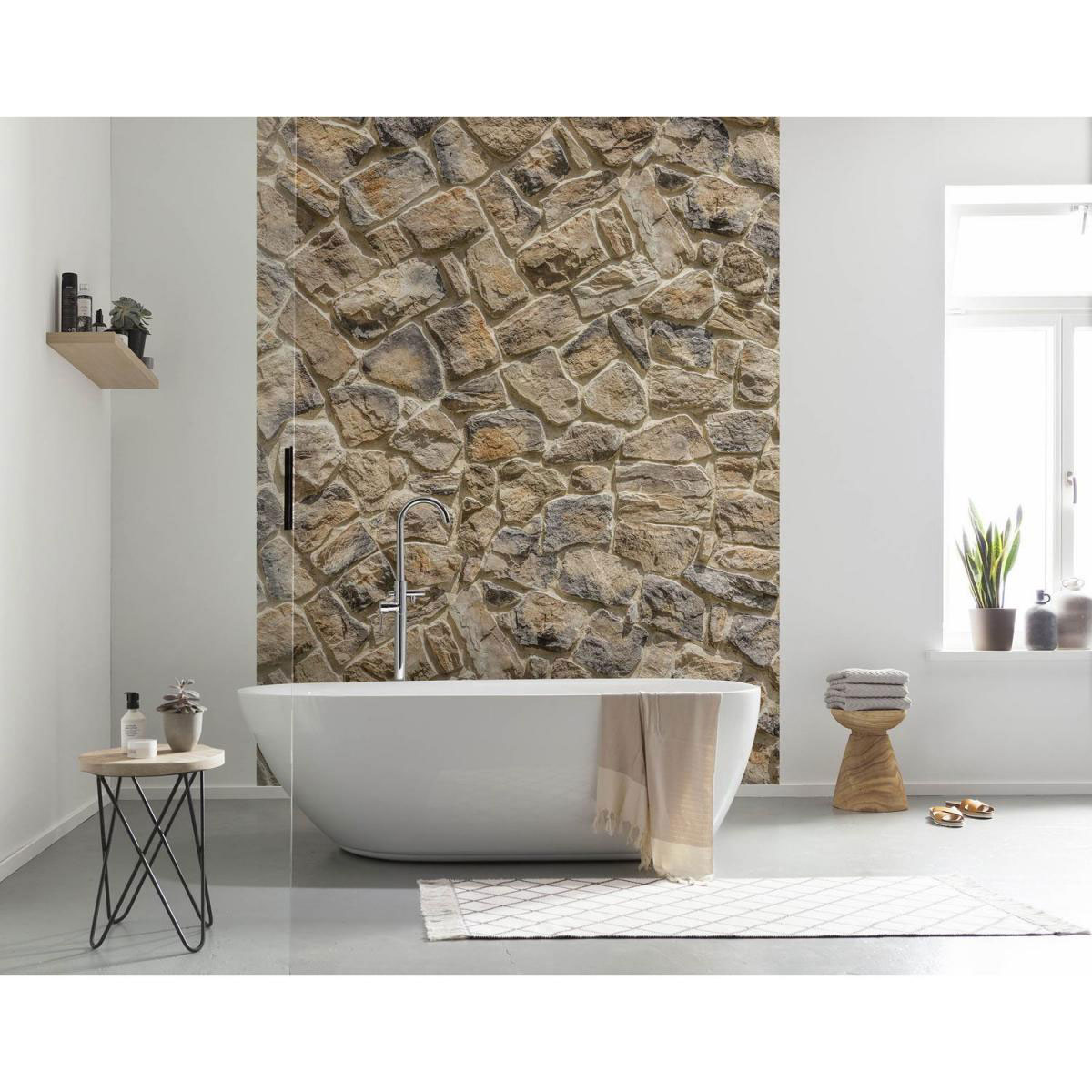 Komar Vlies-Fototapete Muro 2-teilig 184 x 248 cm Bild 2