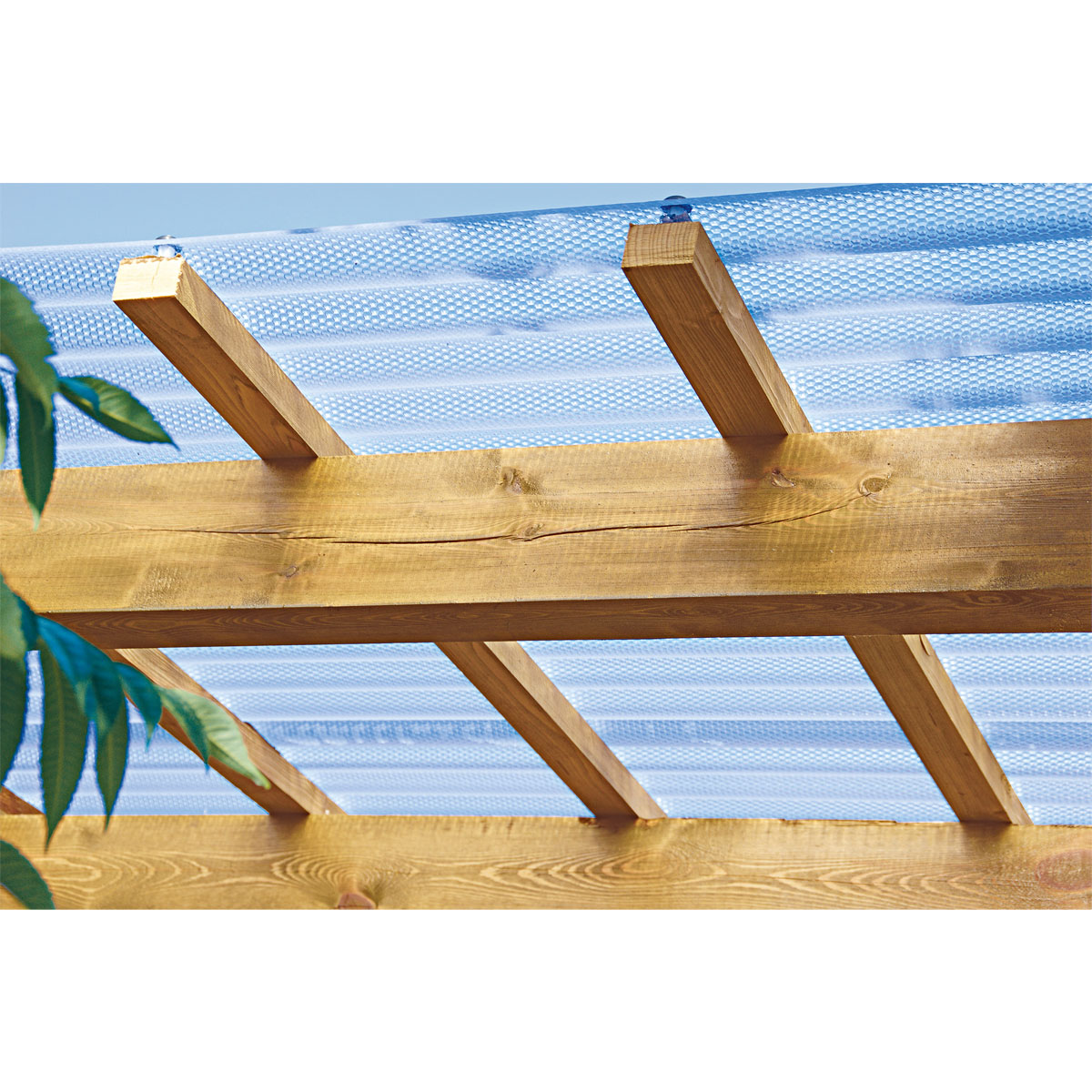 gutta PVC Wellplatte Prisma klar 200 x 90 cm Bild 4