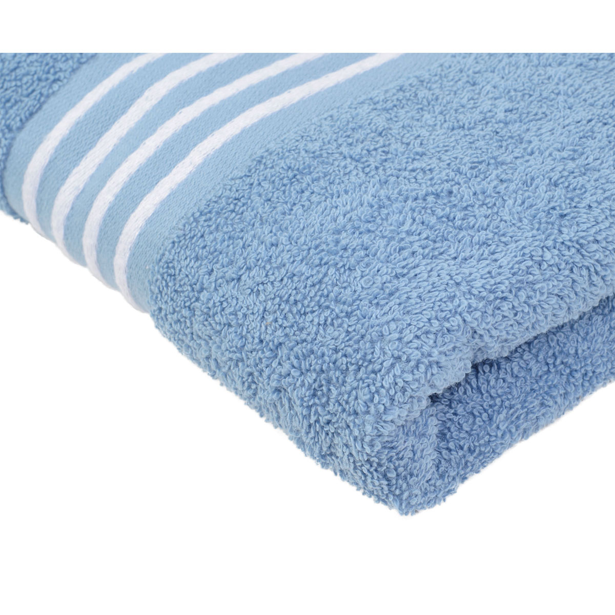 Gözze Frottier-Duschtuch Rio 70 x 140 cm blau vollfarbig Bild 4