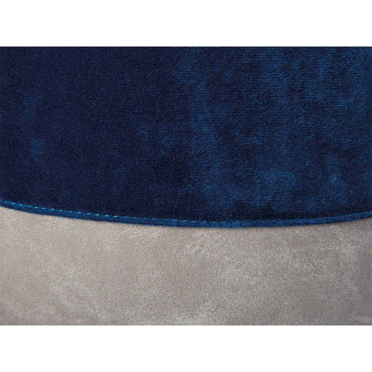 Inter Link Hocker „Osane“, Samt blau Bild 3