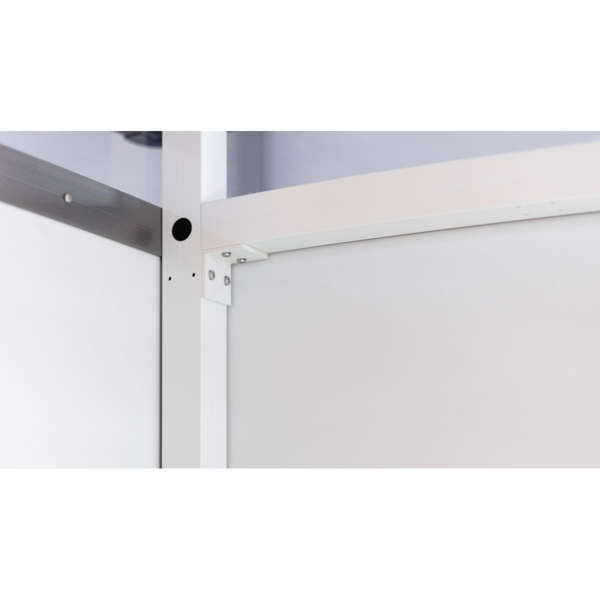 Biohort Dachsteher beschichtet zu CasaNova 3x6/4x6 grauweiß