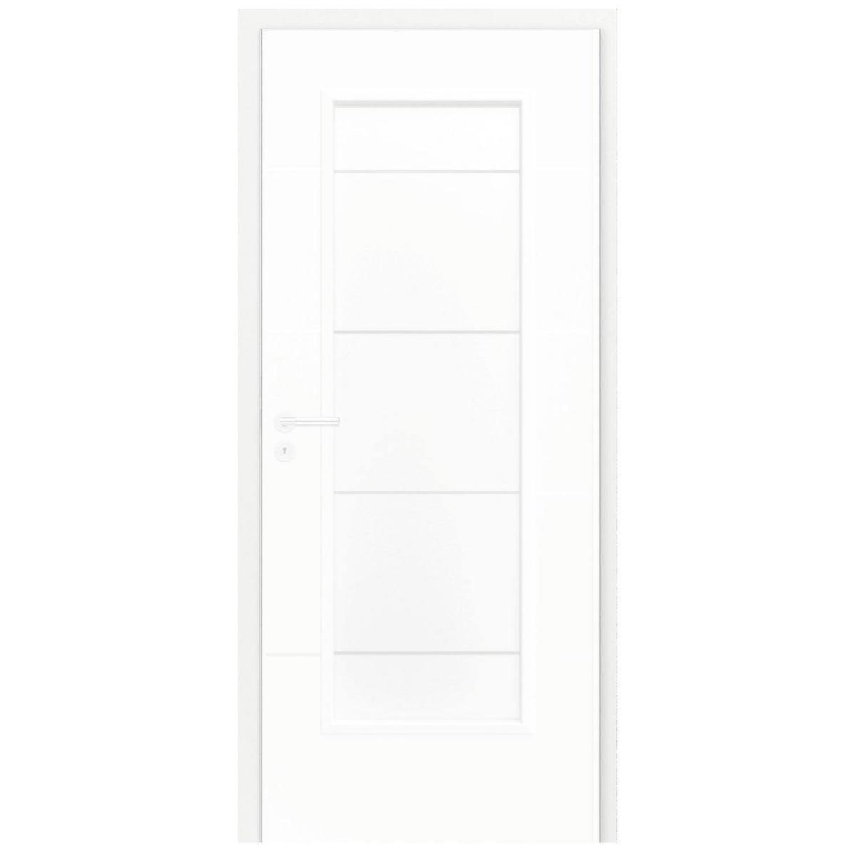 Classen Zarge 22-24 Weiß CPL 61 cm Anschlag links Bild 1