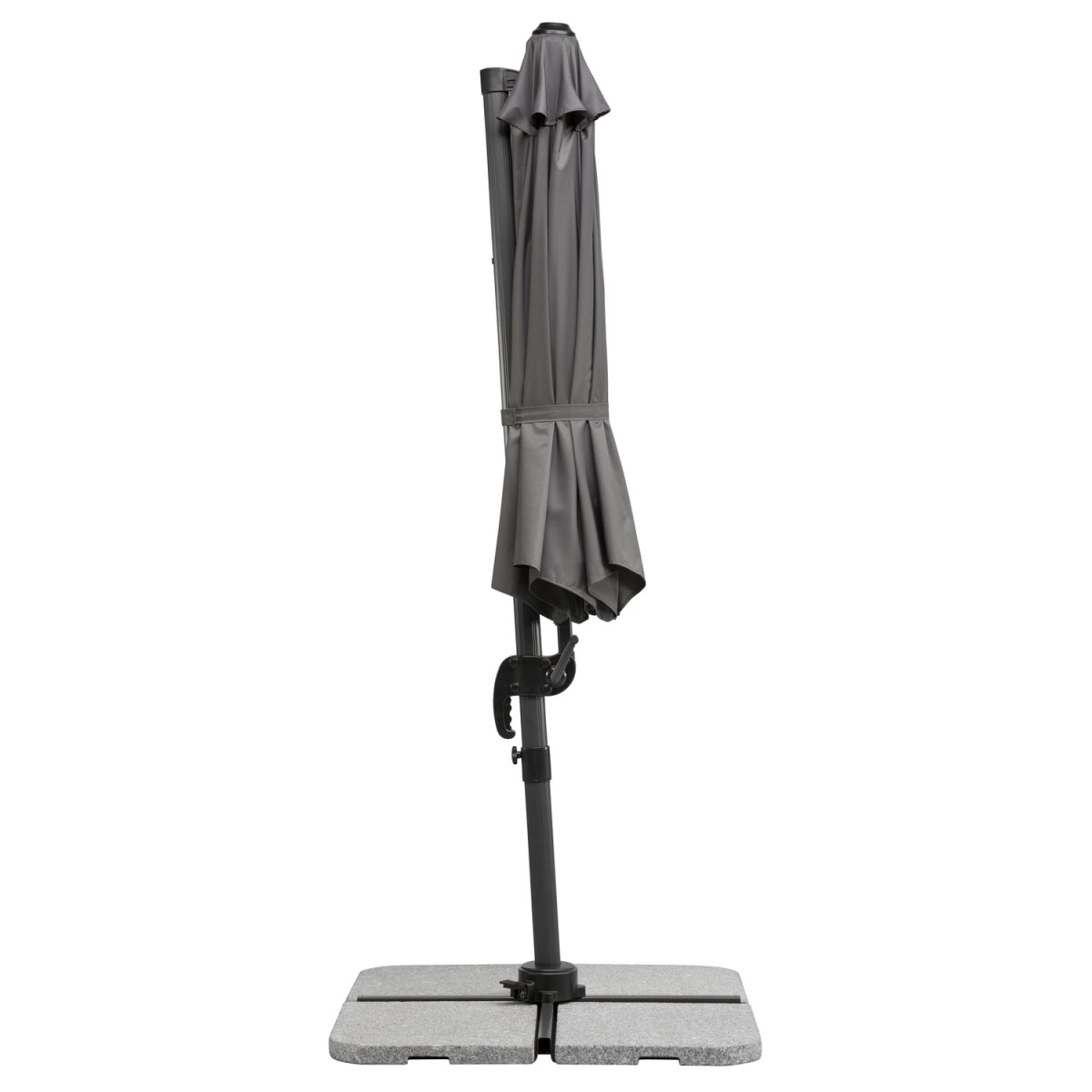 Schneider Schirme Sonnenschirm Rhodos Blacklight 300 cm anthrazit Bild 7