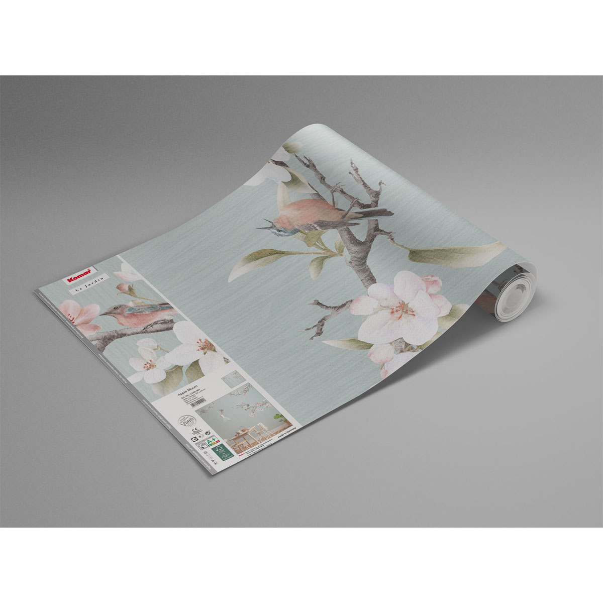 Komar  Vlies Fototapete Apple Bloom 250x250 cm Bild 8