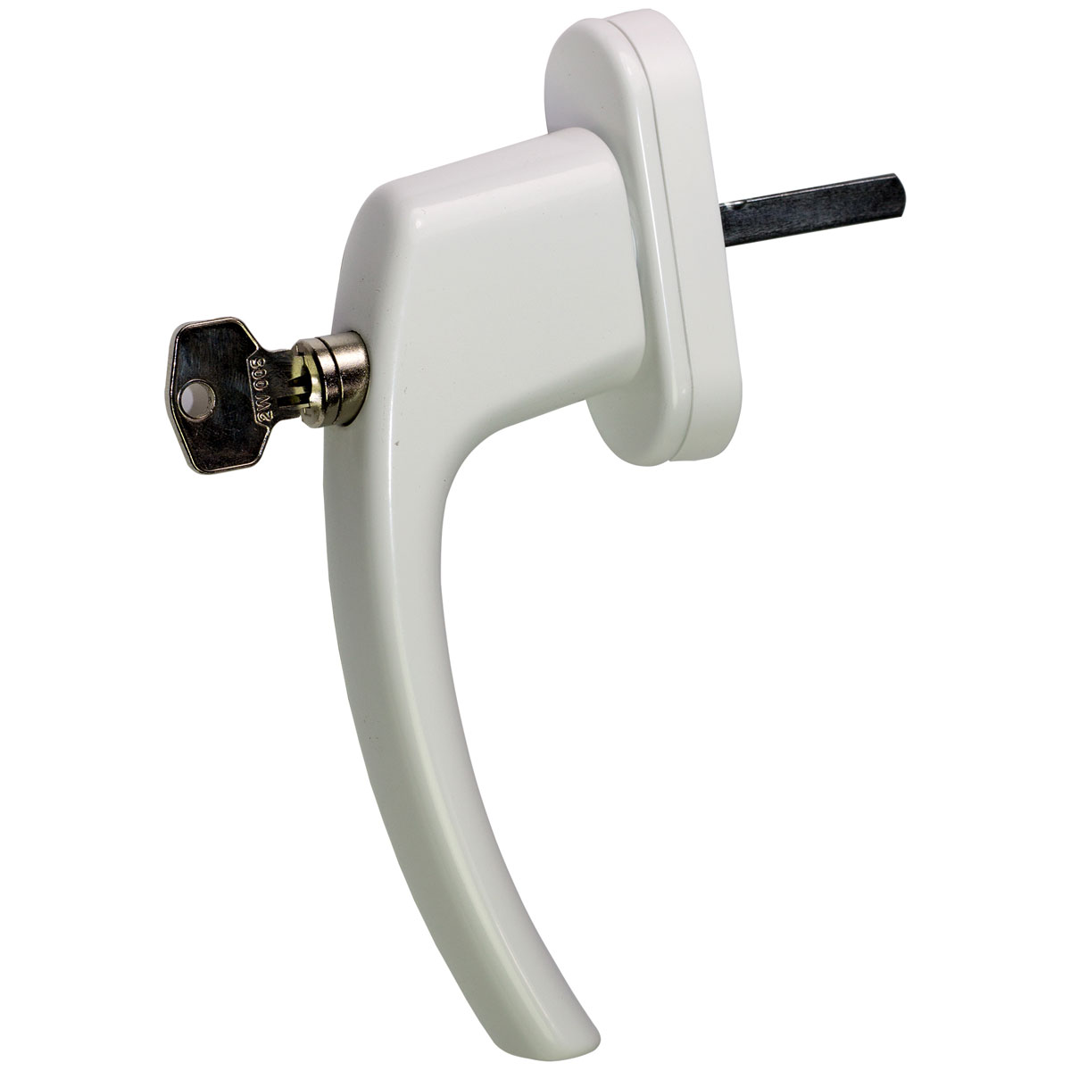 Durabil Fenstergriff weiß abschließbar