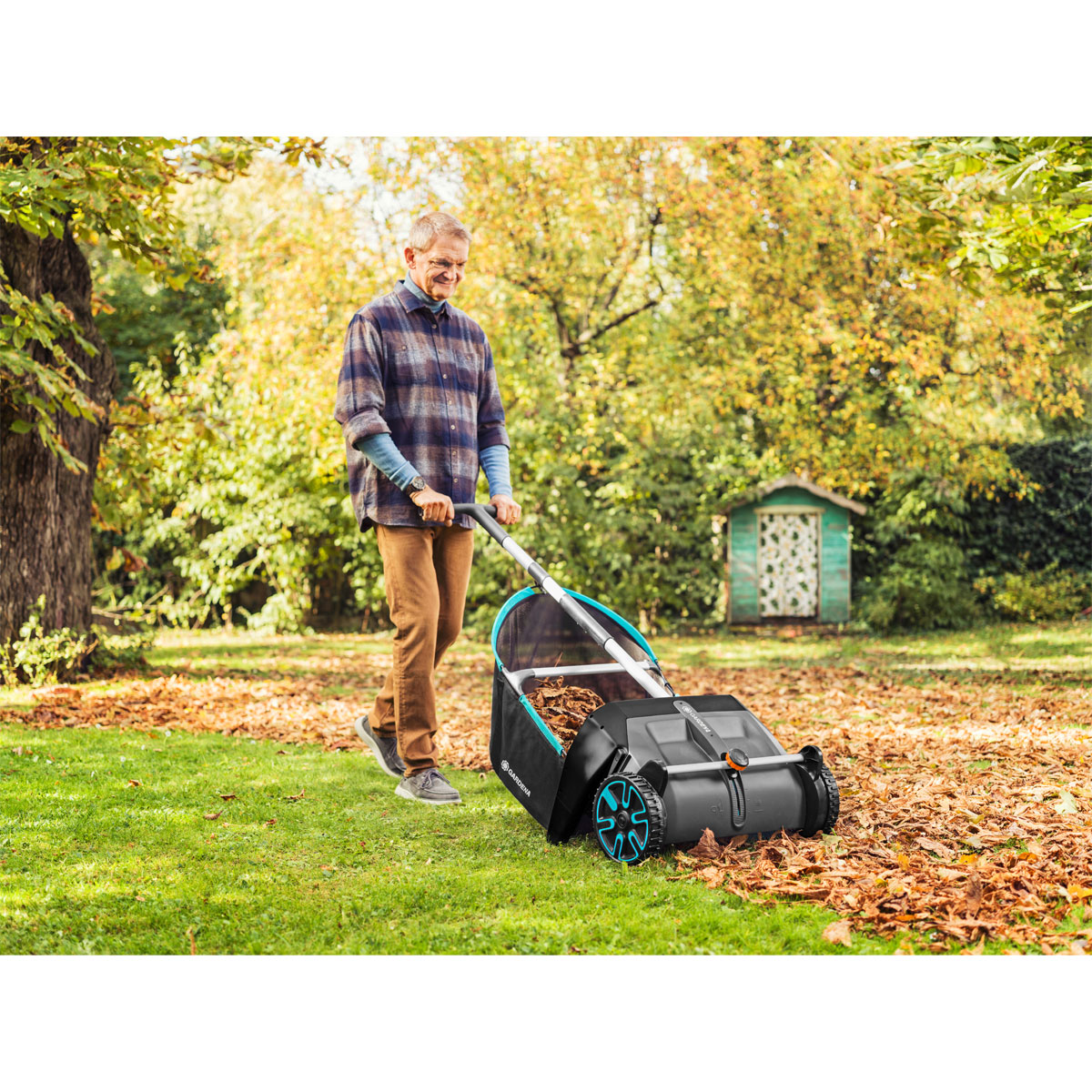 Gardena  Laub- und Rasensammler schwarz Bild 2