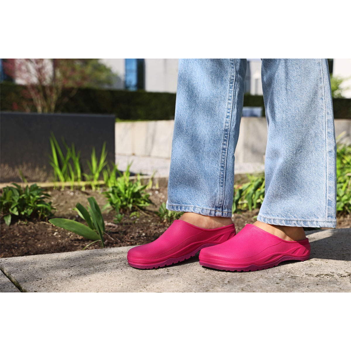 Damen Clogs Himbeere Gr. 38/39 Bild 9