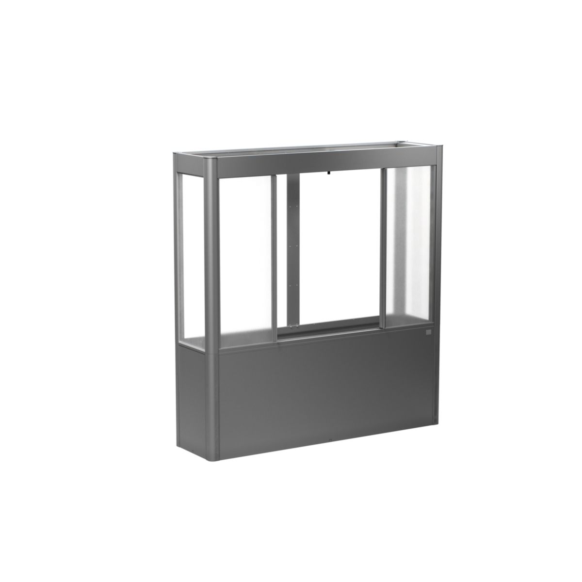 Biohort Gewächshaus Florentina 202 x 55 x 213 cm quarzgrau