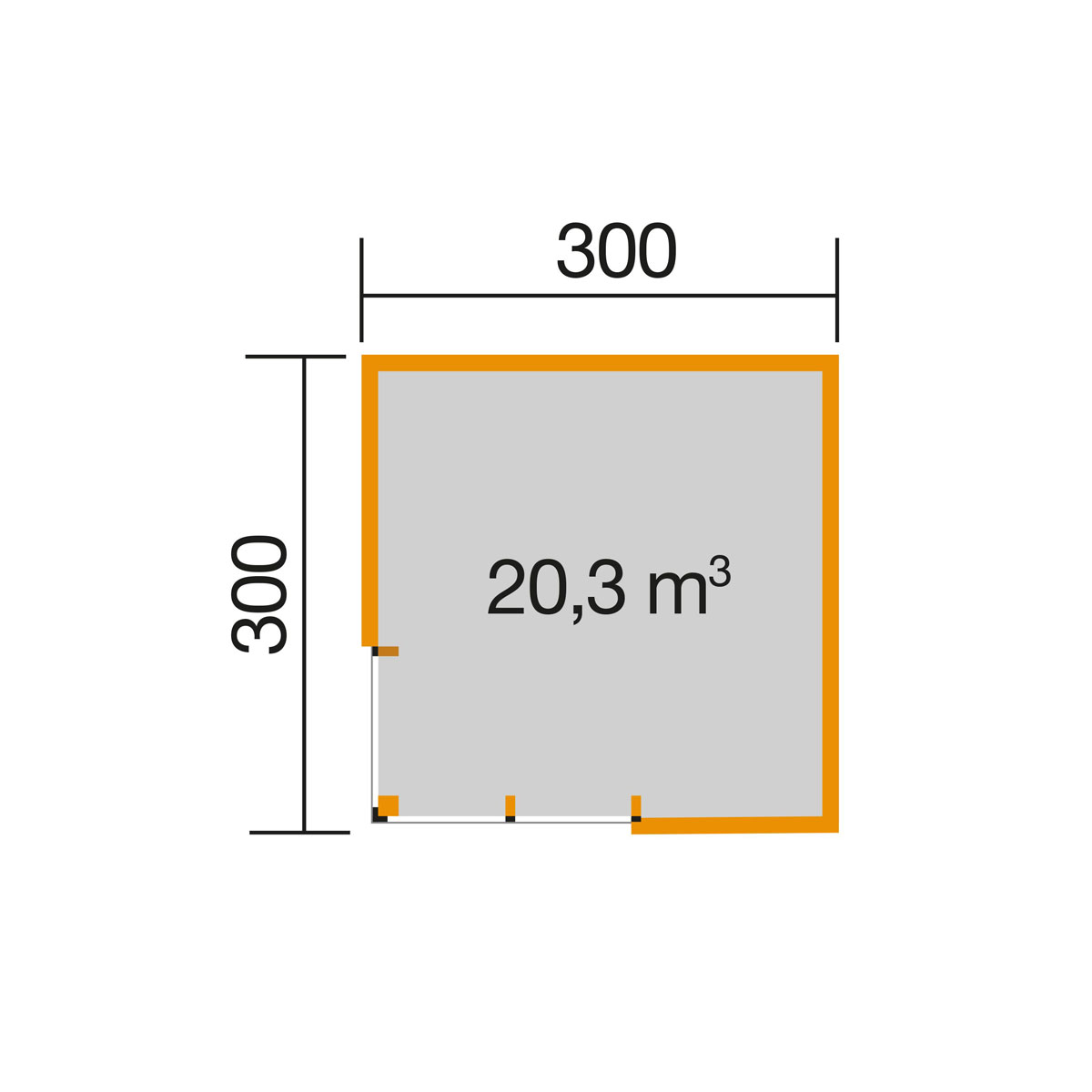 Designhaus 412 Größe 1 graphitgrau Bild 4
