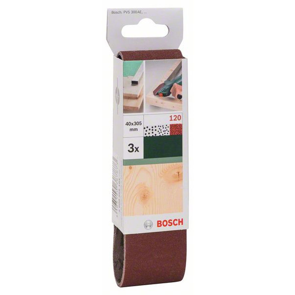 Bosch  Schleifband 40 x 303 mm K120 Bild 1