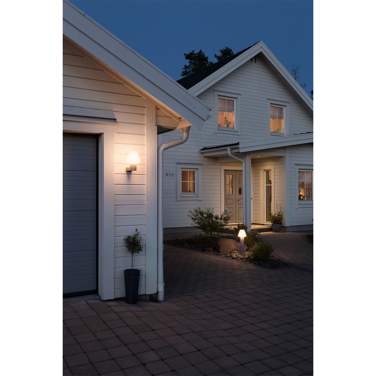 Konstsmide Außenwandleuchte Barletta grau Bild 3