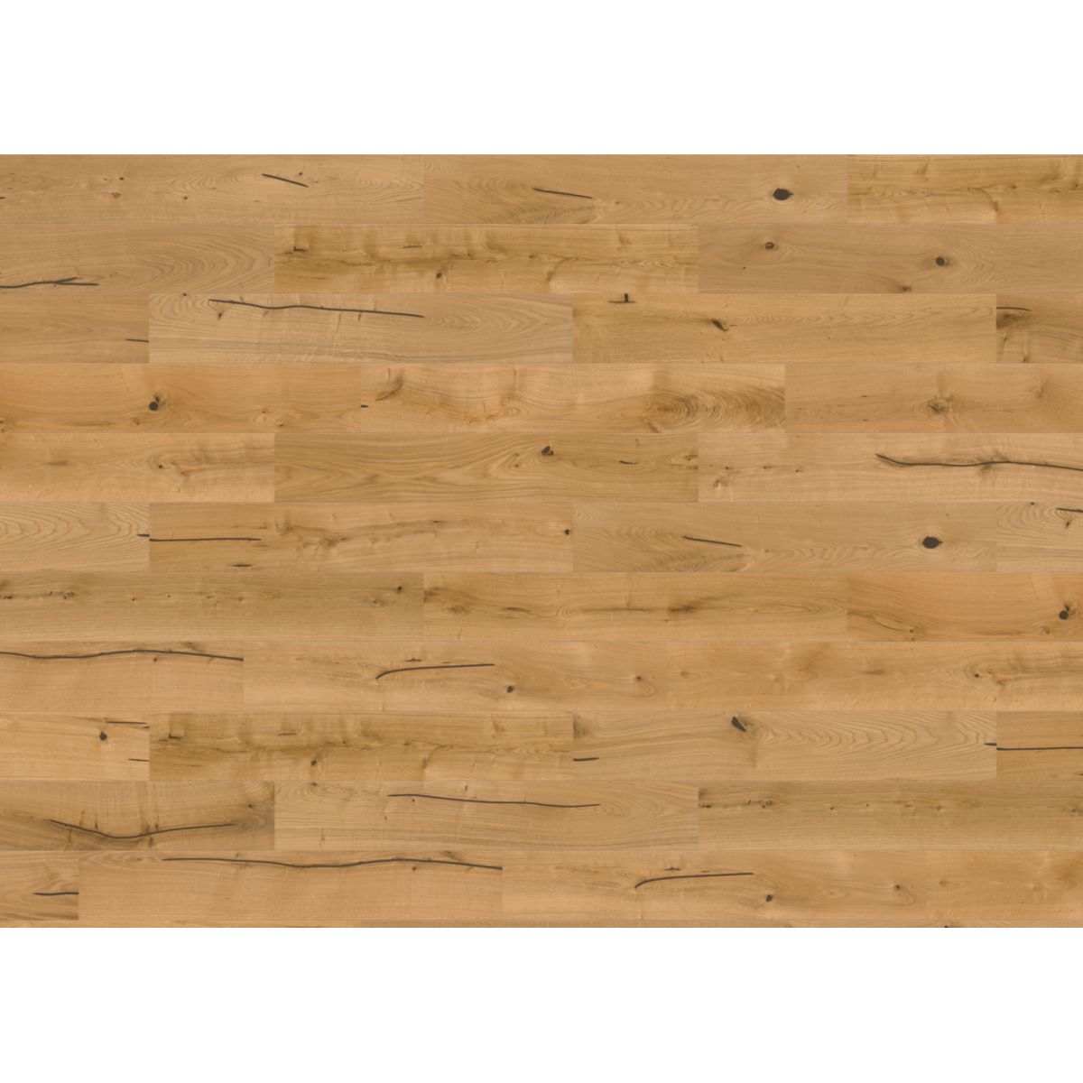 Living by HARO Parkett Landhausdiele 11mm 2V Eiche rustic strukturiert Naturöl Bild 3