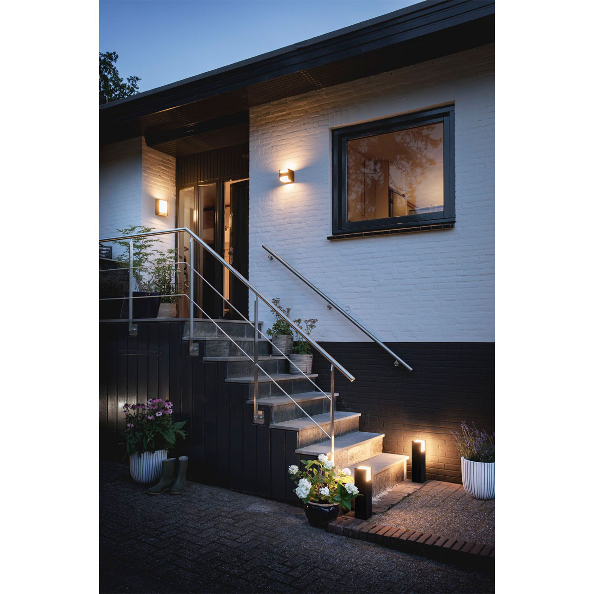 Philips Hue LED-Wandleuchte Fuzo anthrazit Bild 6