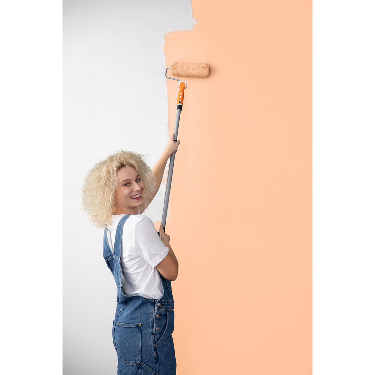 Alpina Innenfarbe pure farben 2,5 L Papayaorange matt Bild 3