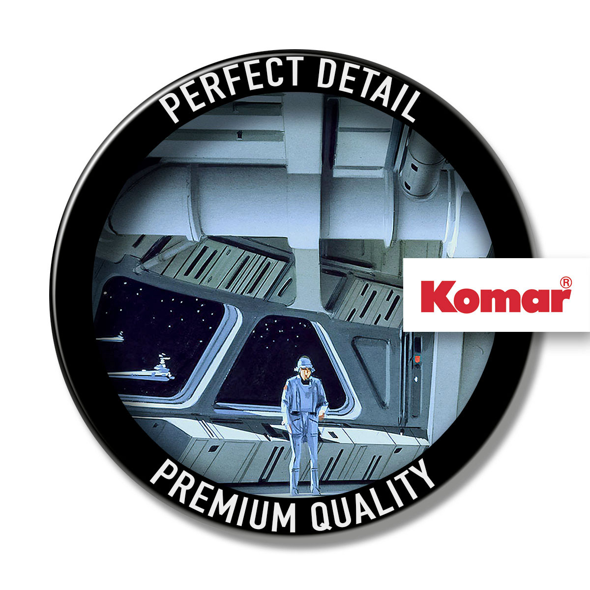 Komar  Vlies Fototapete Star Wars Classic Stardestroyer Deck 500x250 cm Bild 4