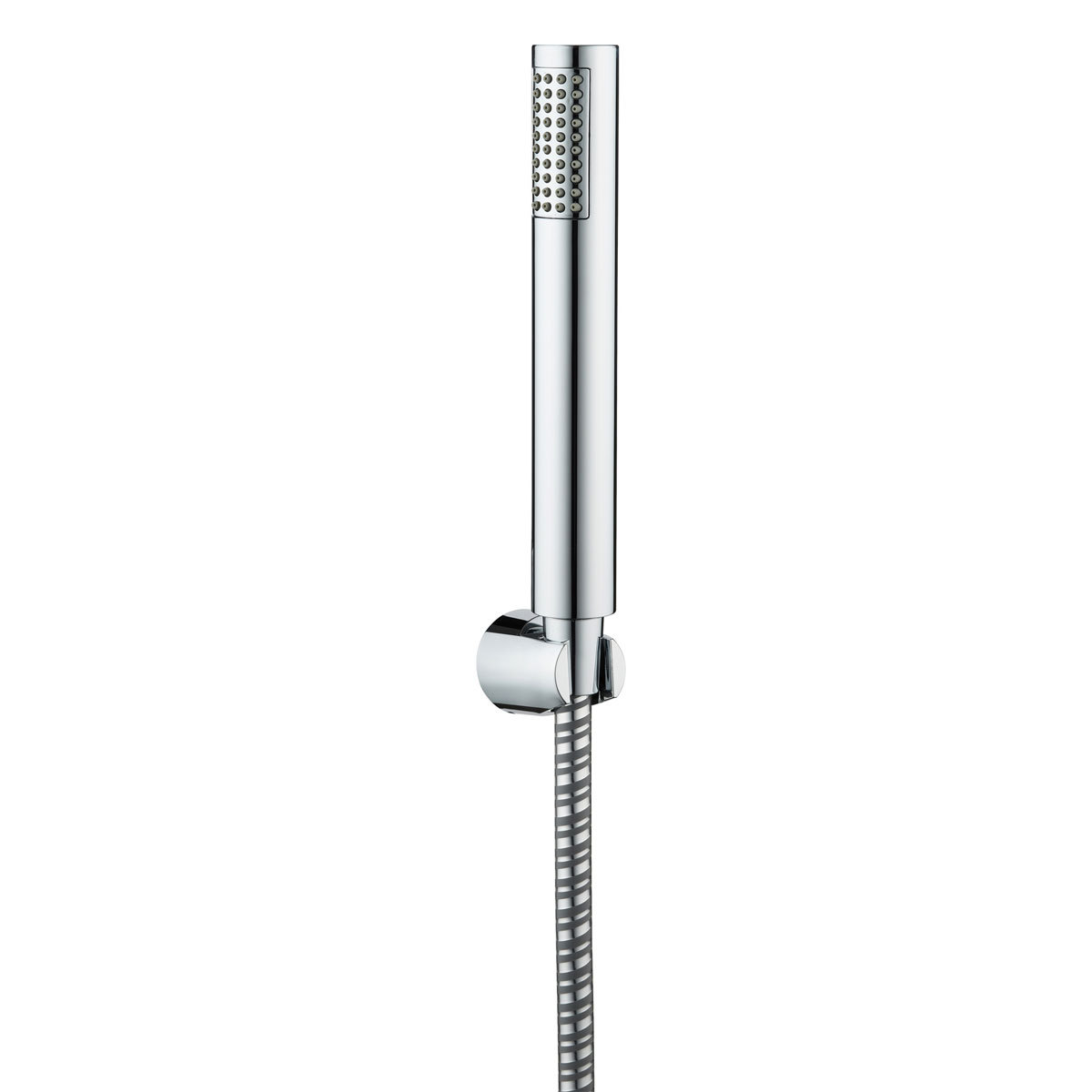 Wenko Basic Line Duschkopf-Set 3tlg. Wanne chr