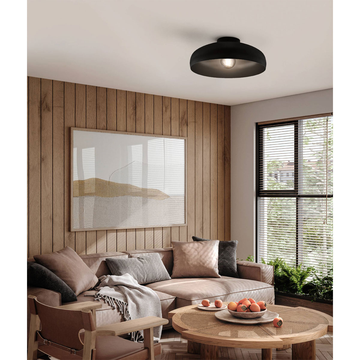 Eglo  LED Deckenleuchte Mogano schwarz Bild 4