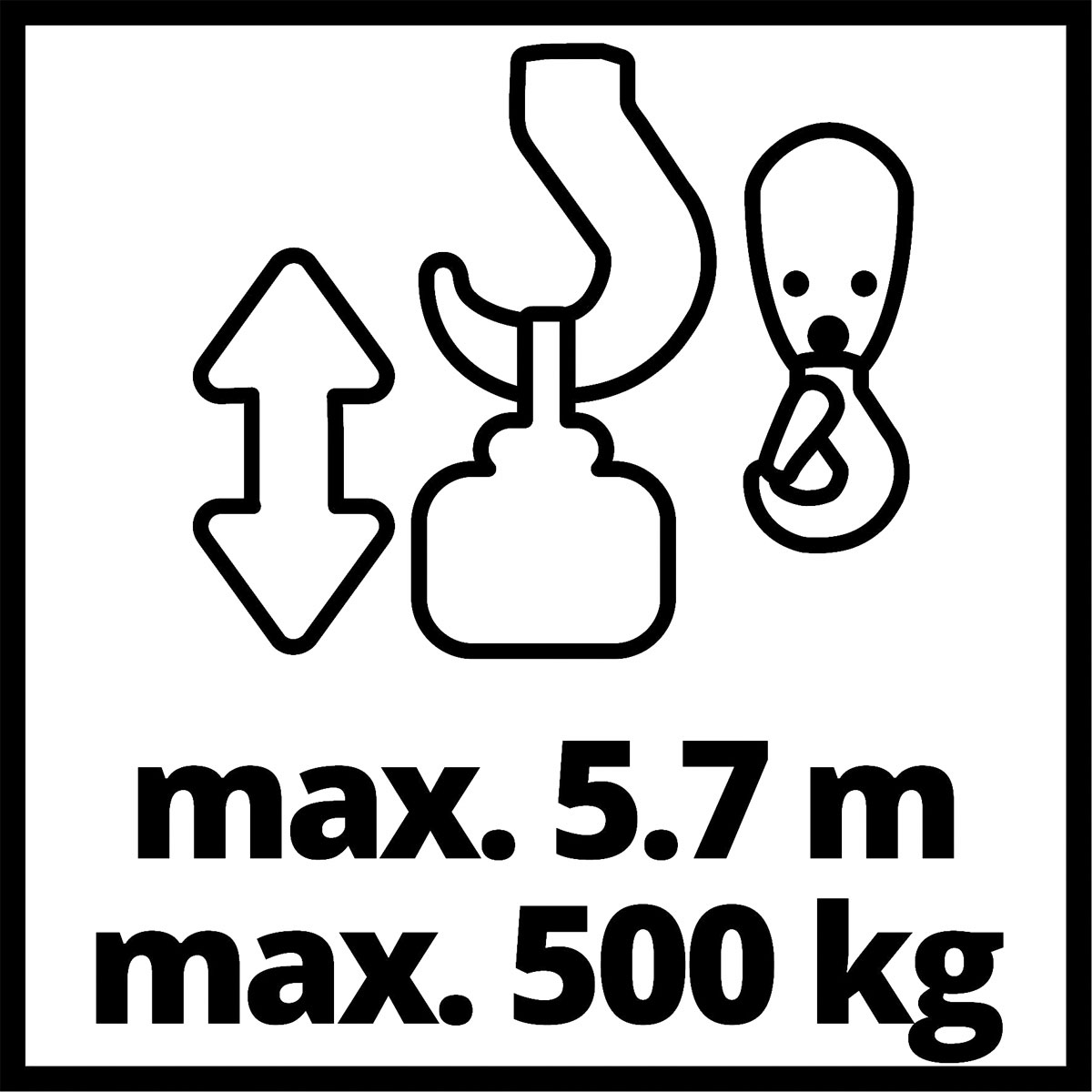 Einhell Seilhebezug TC-EH 500 Bild 7