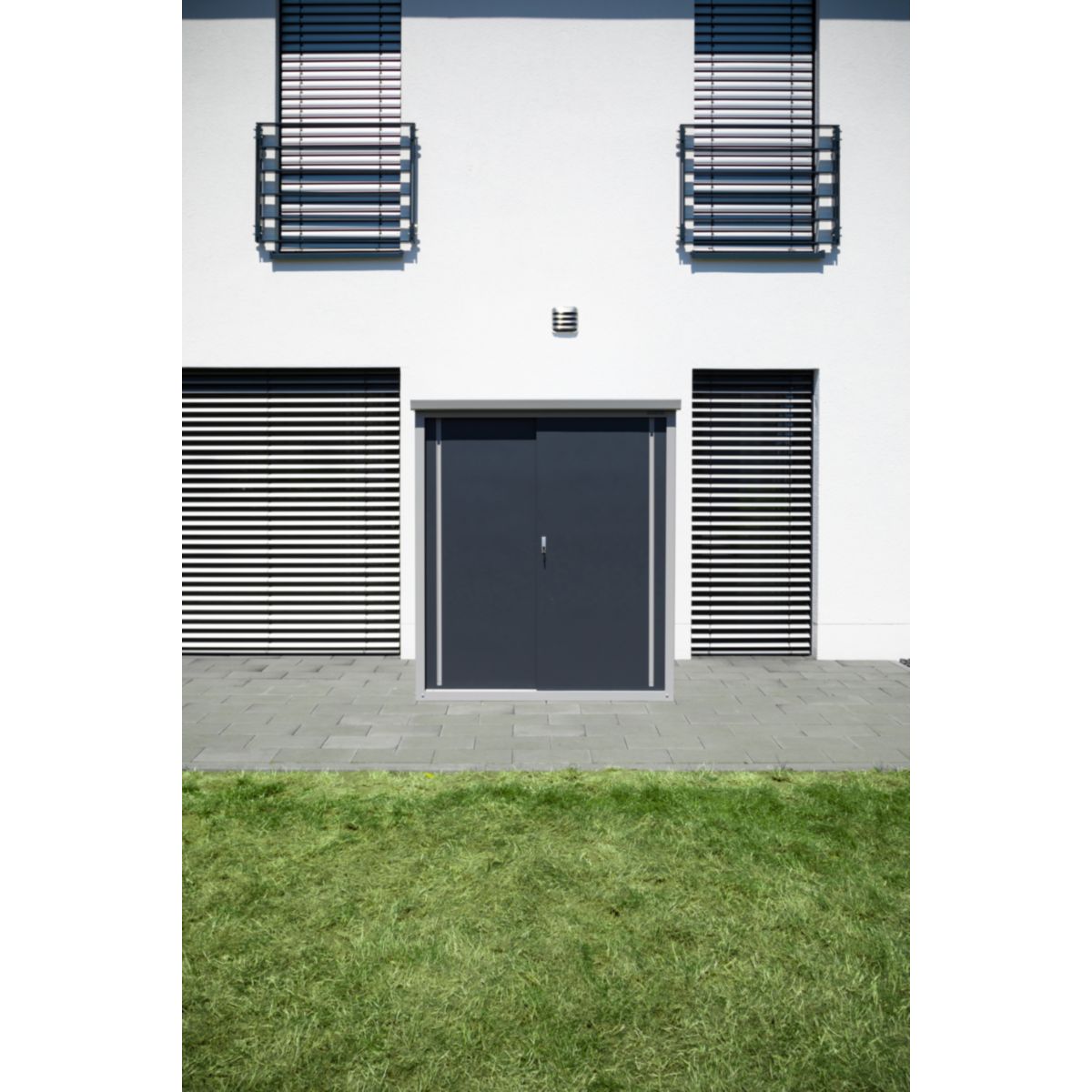 Trimetals Geräteschrank Guardian D63 inkl. 2 Regale 98x176x187 cm Bild 8