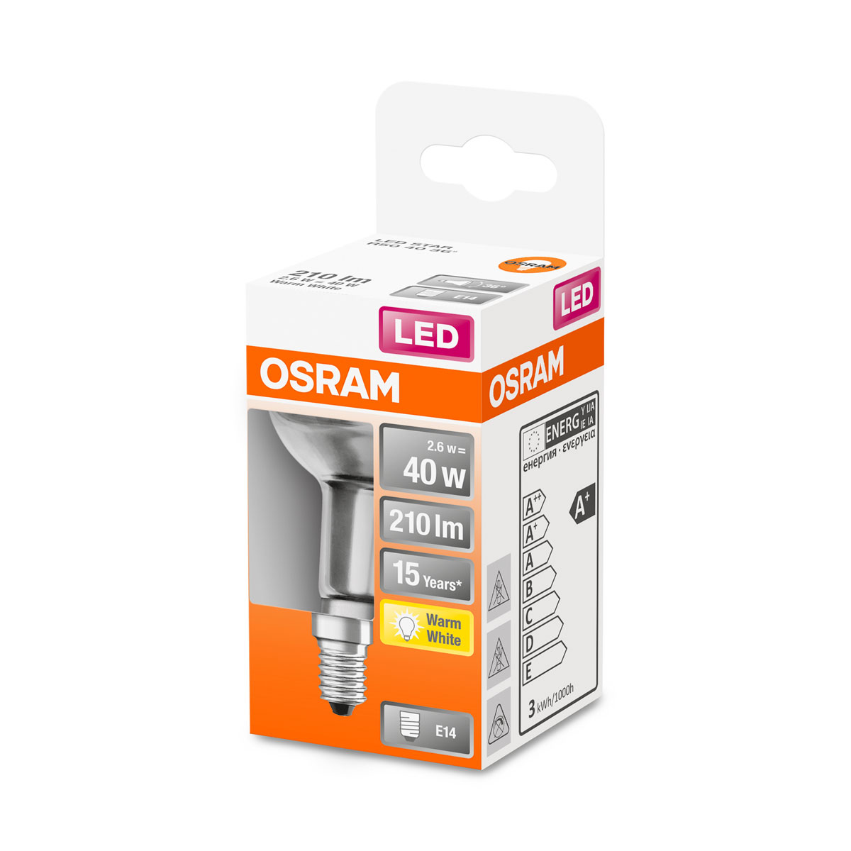 Osram LED-Reflektor E14 40W R50 Bild 2