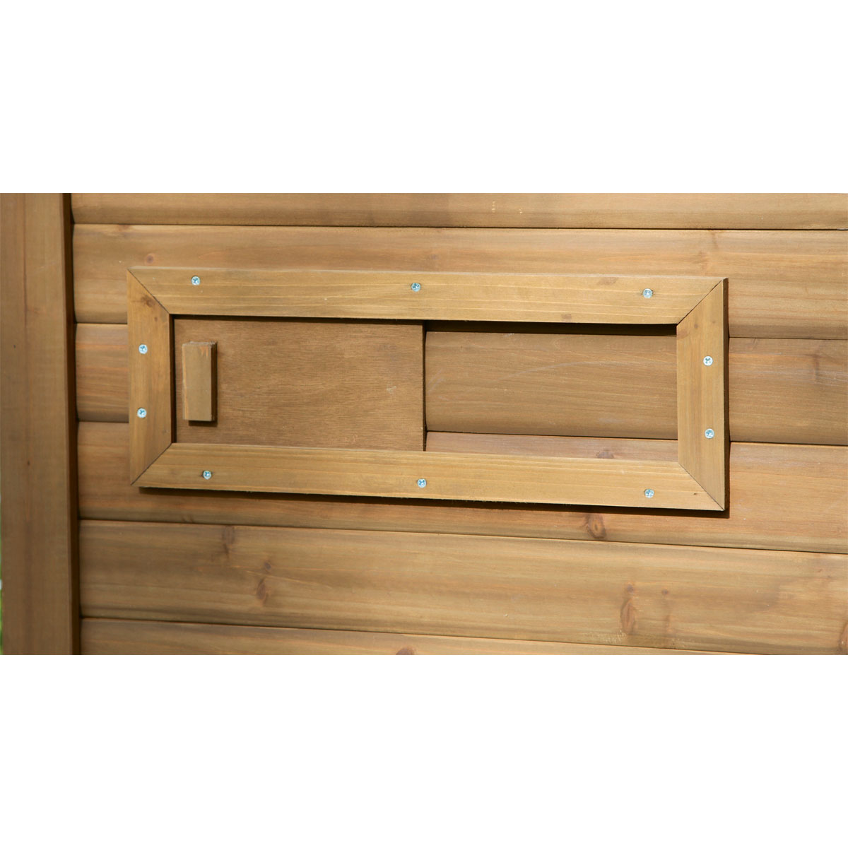 Hühnerstall Florentina 146 x 80 x 74 cm braun Bild 8