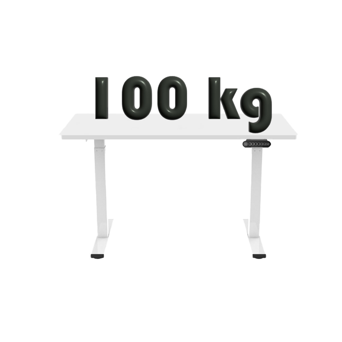 Better Home Elektrisch höhenverstellbarer Schreibtisch Tischgestell DM1 Dualmotor Bild 6