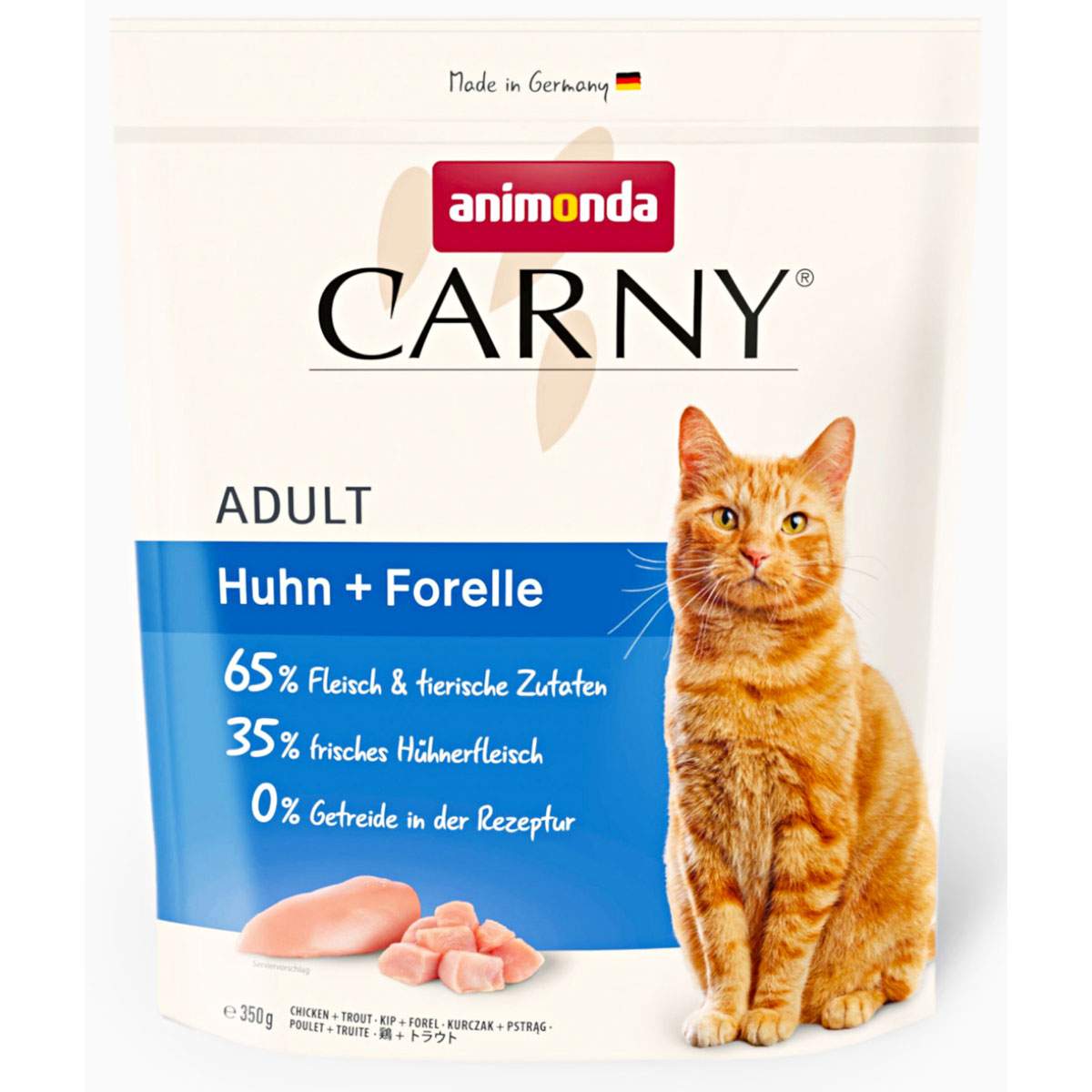animonda Katzenfutter Carny Adult Huhn und Forelle 350 g