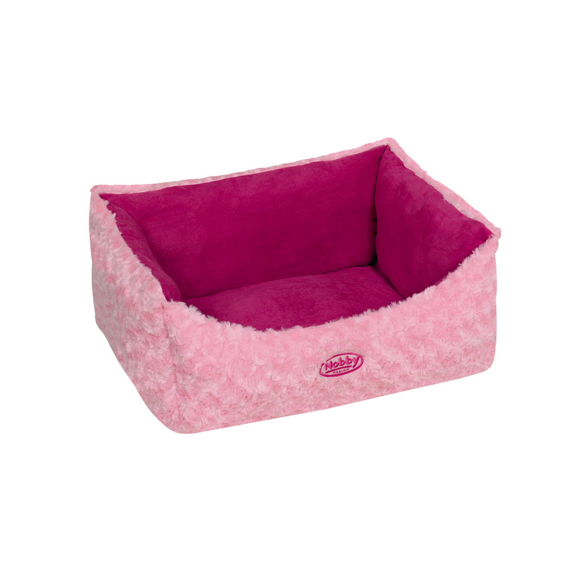Nobby Komfort-Bett Arusha eckig 45 x 40 x 18 cm pink Bild 2