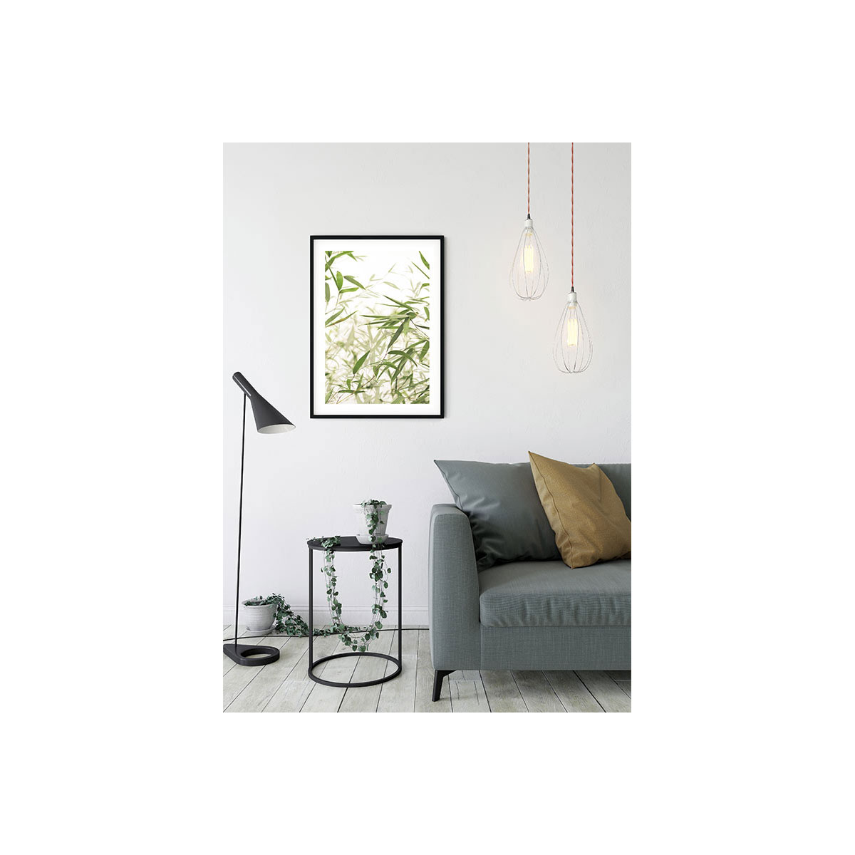 Komar  Wandbild Bamboo Leaves 50x70 cm Bild 6