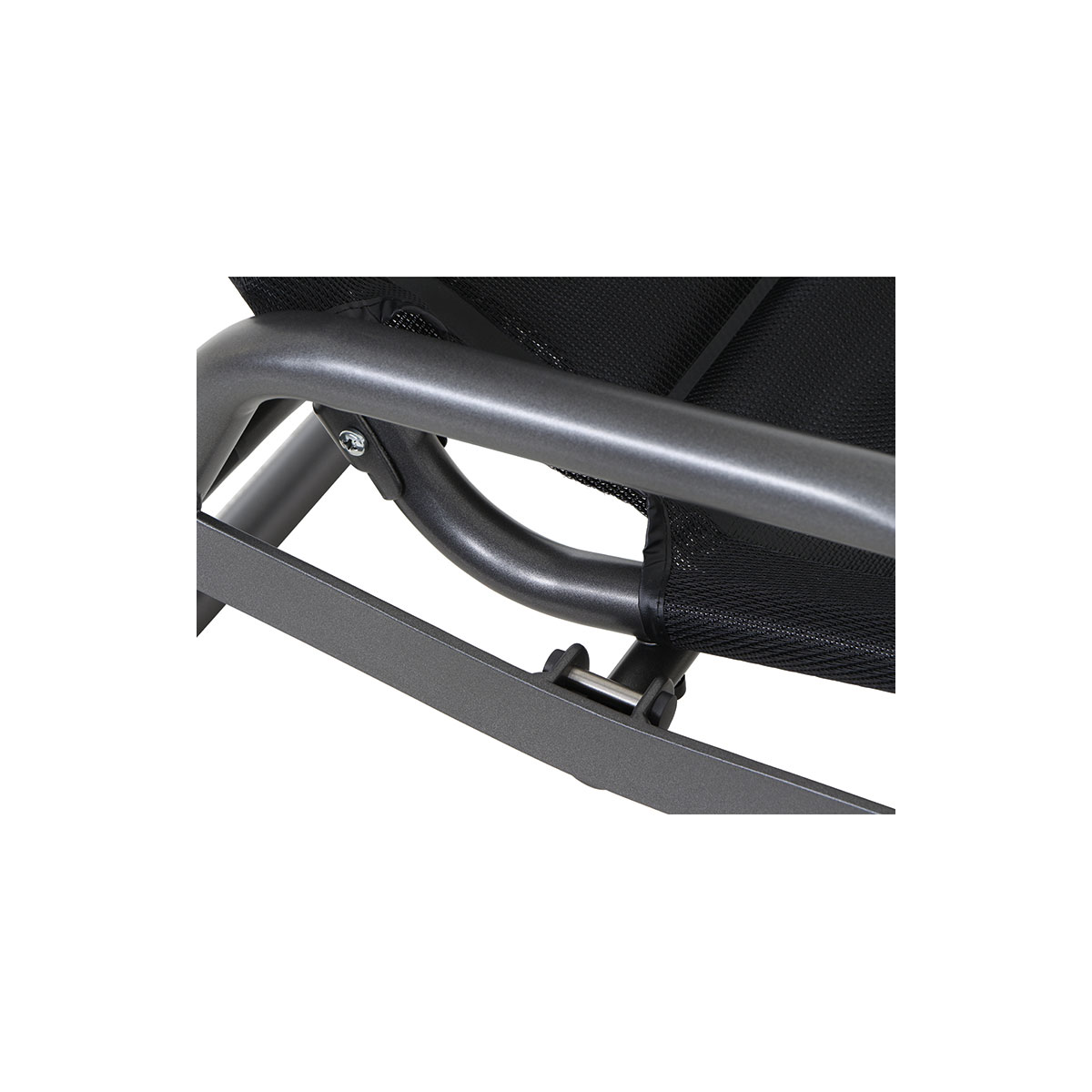 Kippliege Fano 1-fach verstellbar anthrazit/schwarz Bild 6