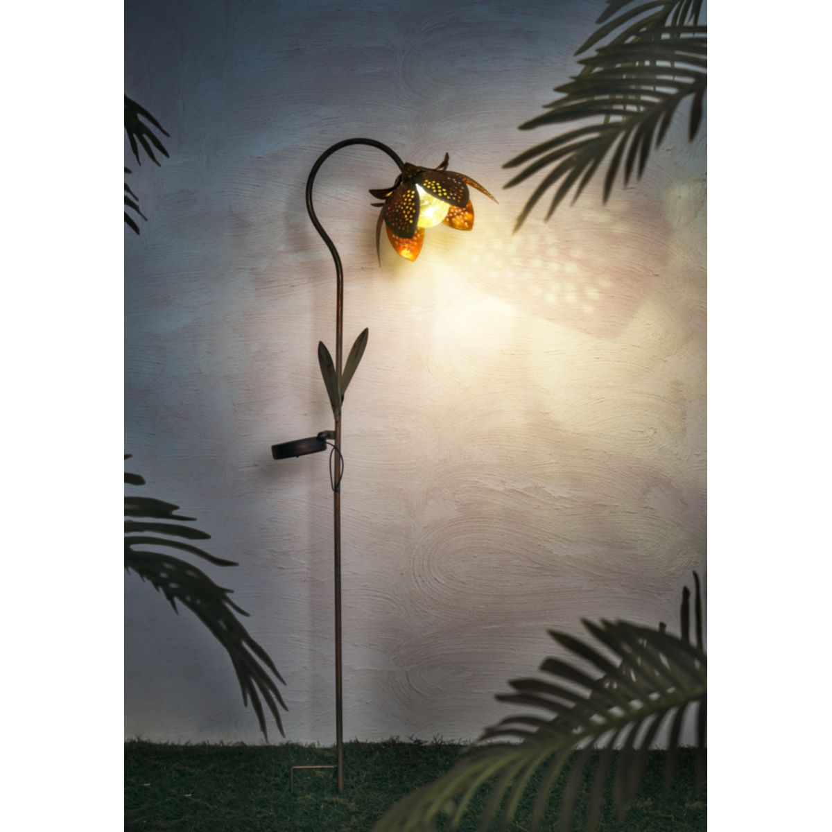 Flector LED Solarspieß Vintage Flower Bild 3