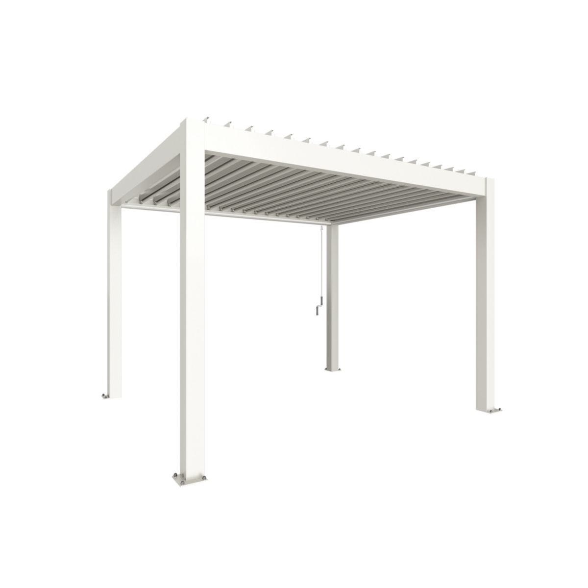 Biohort Pergola 367,5 x 312 x 264 cm weiss
