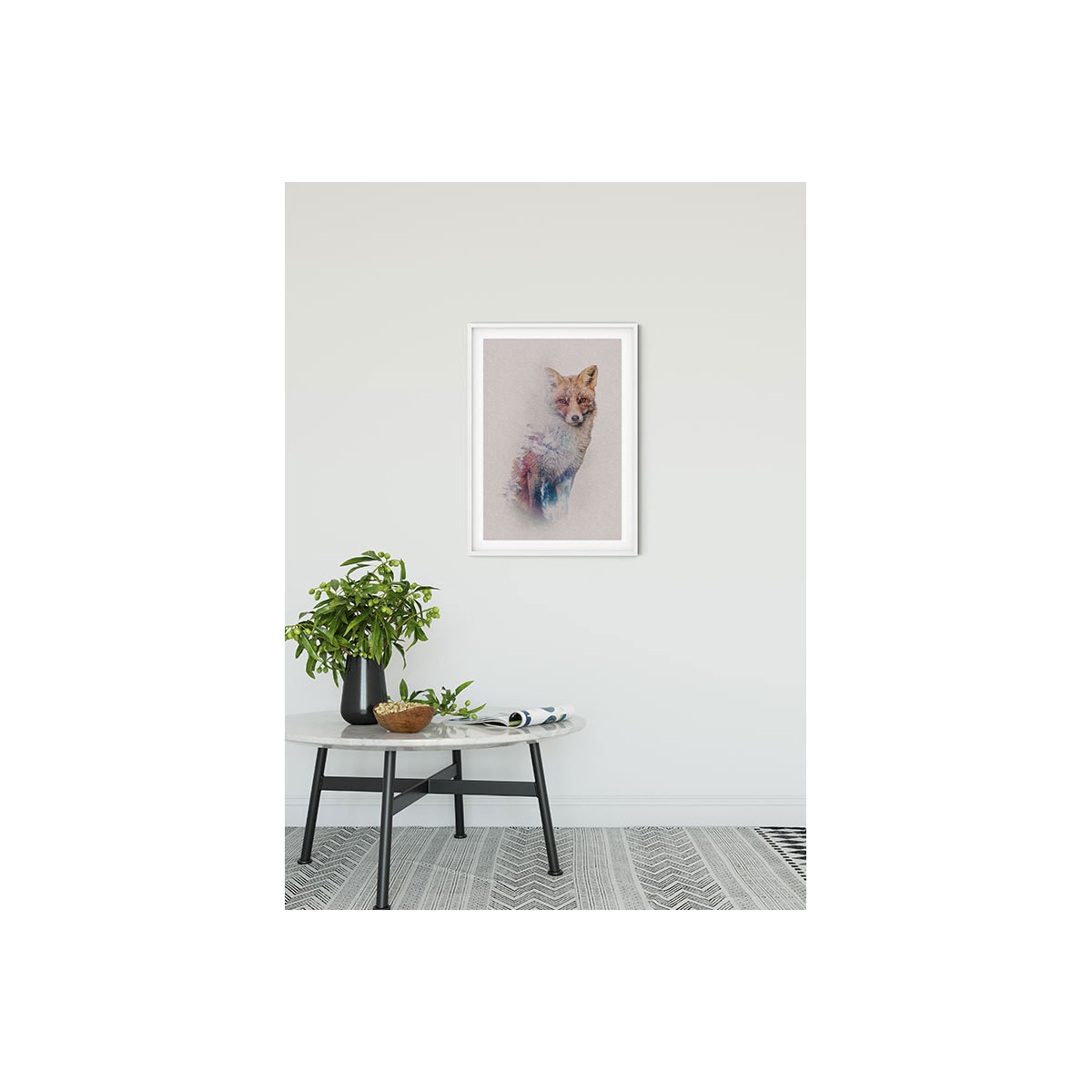 Komar  Wandbild Animals Forest Fox 50x70 cm