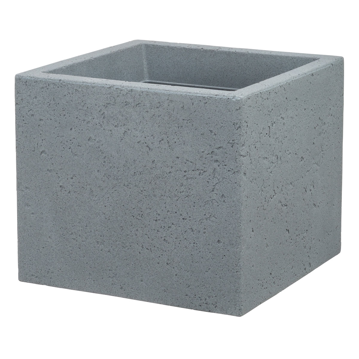Scheurich Pflanzgefäß C-Cube 28,5 x 27 x 28,5 cm Stony Grey