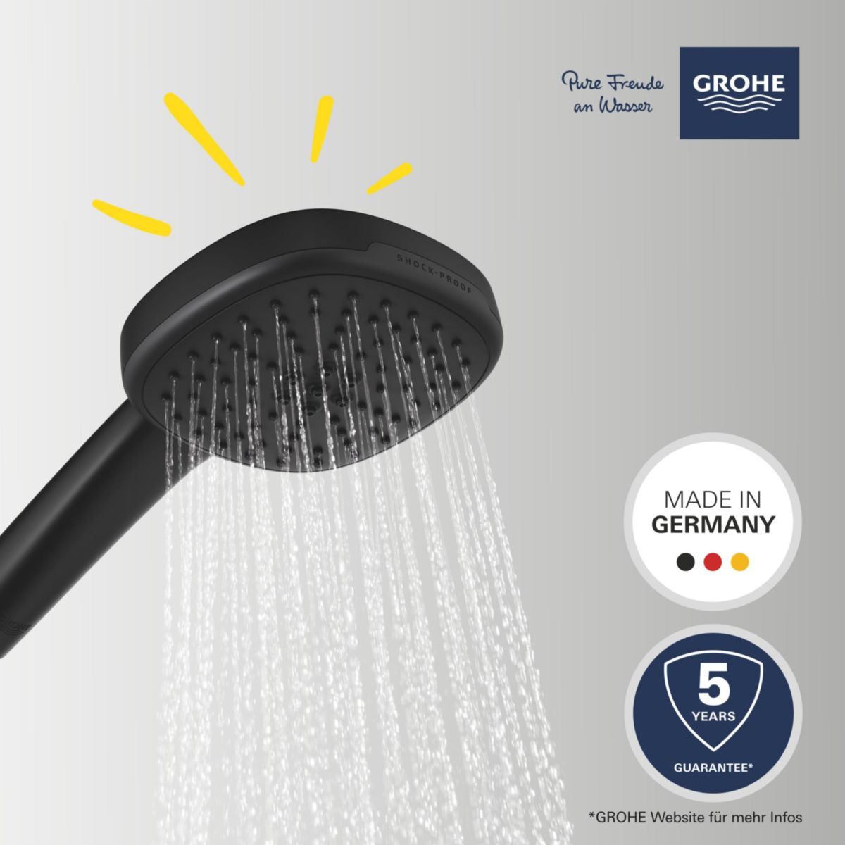 Grohe Handbrause Vitalio Comfort 110 2 Strahlarten Bild 2
