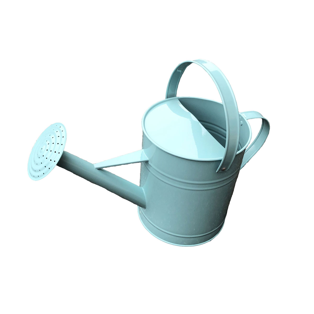 Haveson Gießkanne aus Zink 6 L hellblau