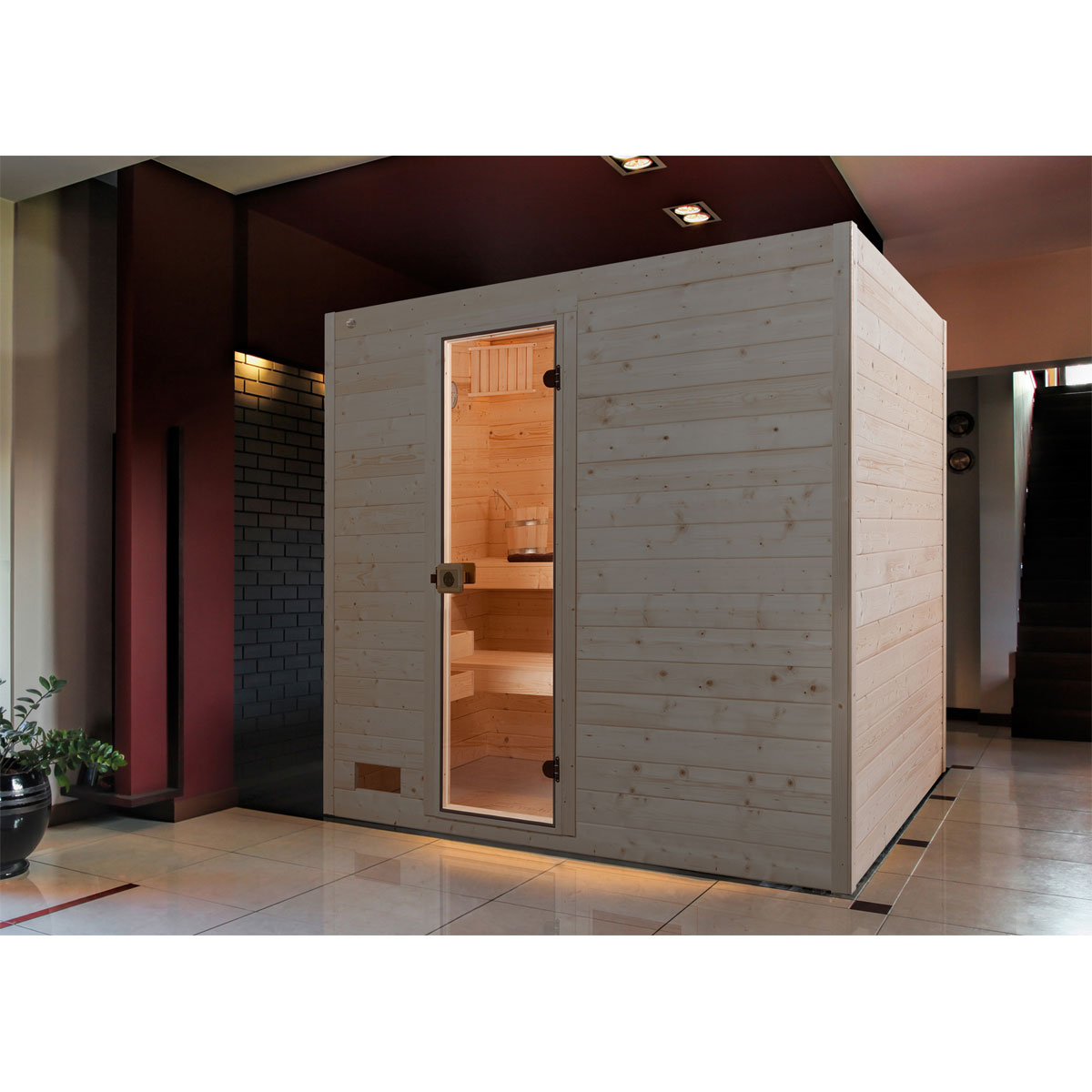 Weka Massivholzsauna „Valida 4“, GT Bild 2
