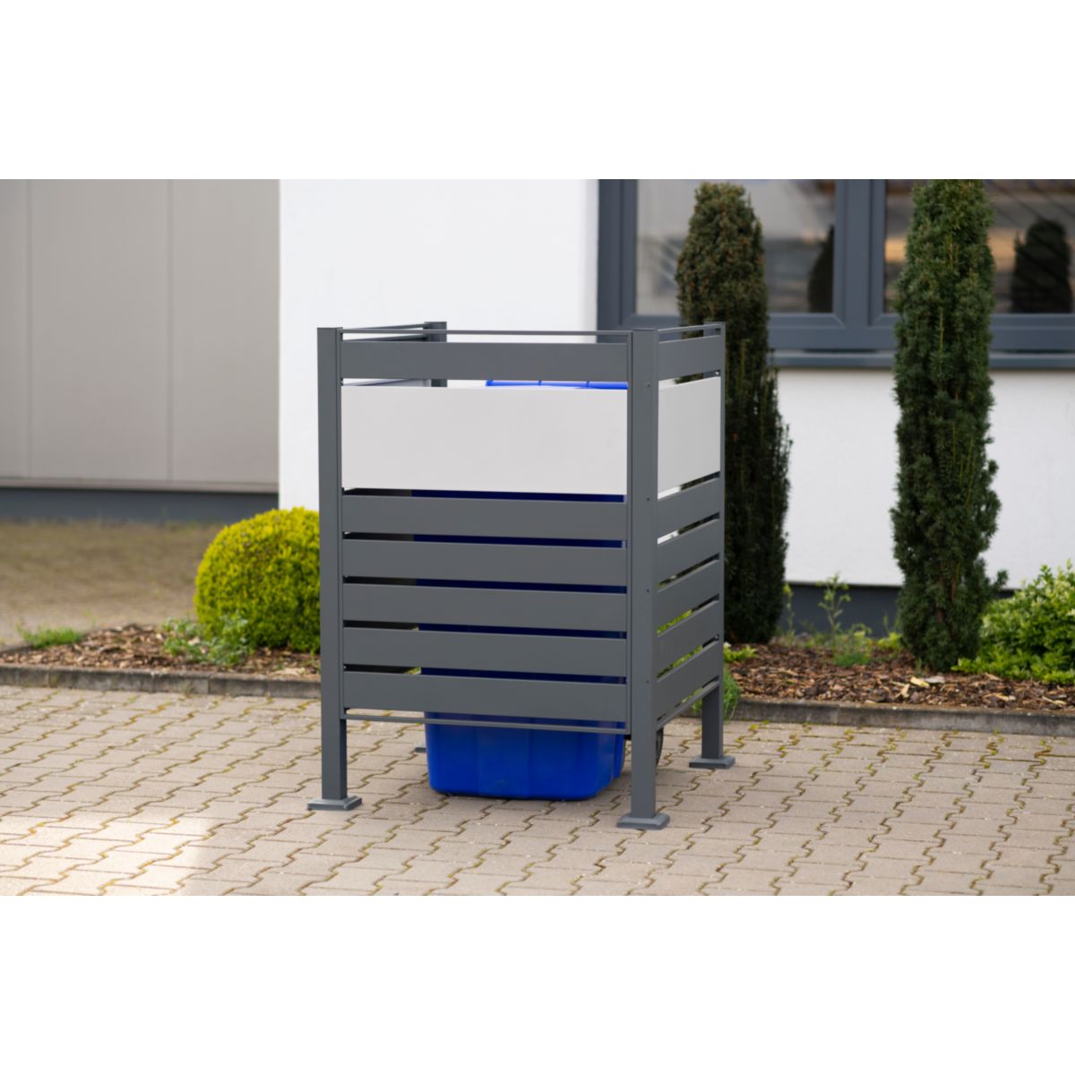 Westmann Mülltonnenverkleidung Planum 1x 240 L 1er Box 90x90x120 cm Bild 3