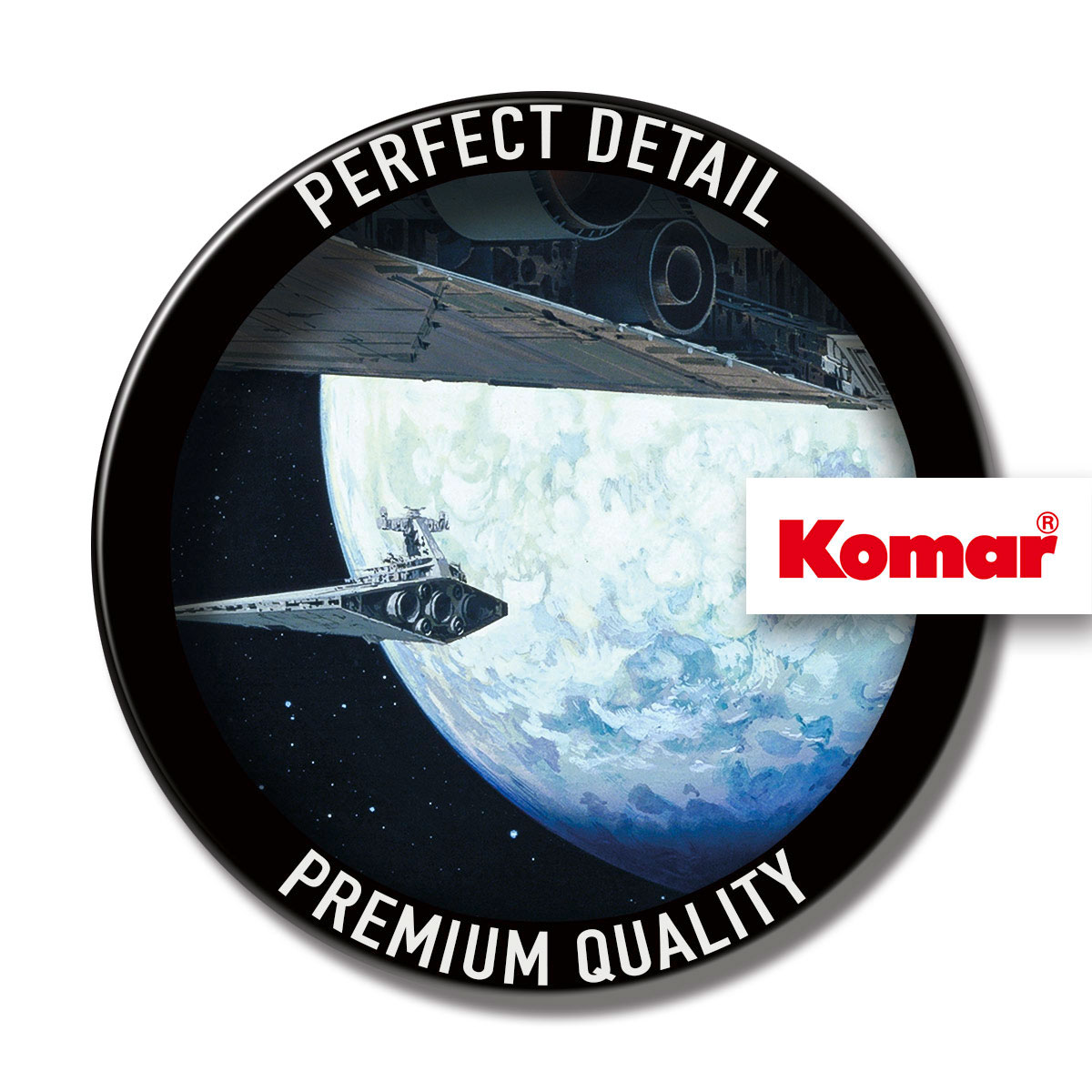 Komar  Wandbild Star Wars Classic Hoth Orbit 40x30 cm Bild 7