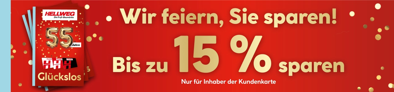 Glückslos Aktion für Kundenkarten im Markt