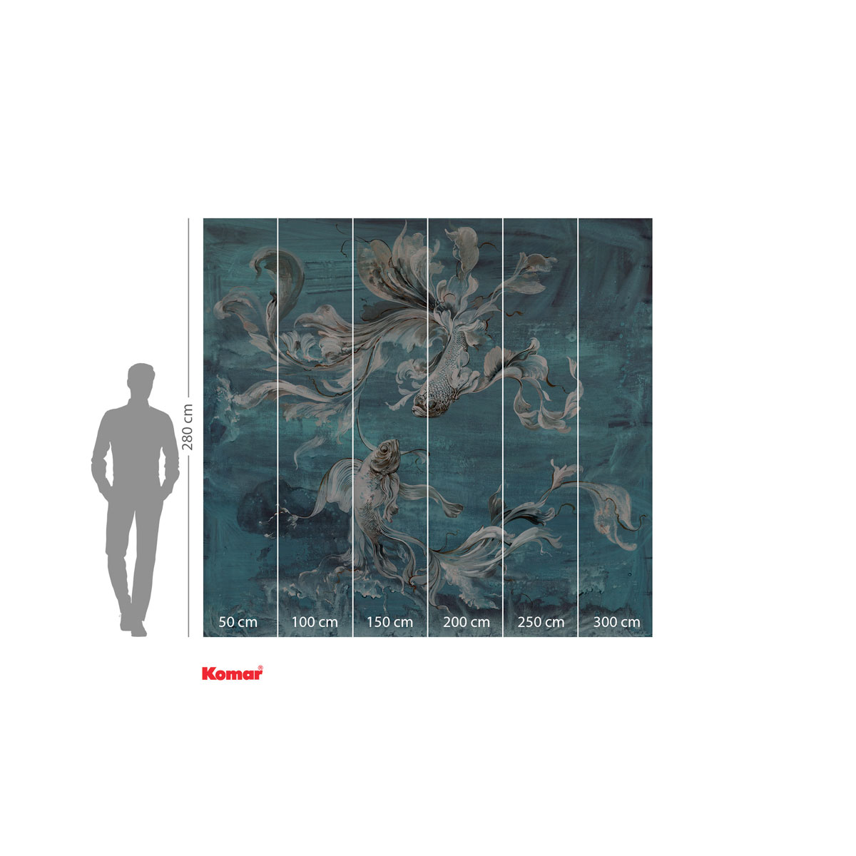 Komar  Vlies Fototapete Flux 300x280 cm Bild 3