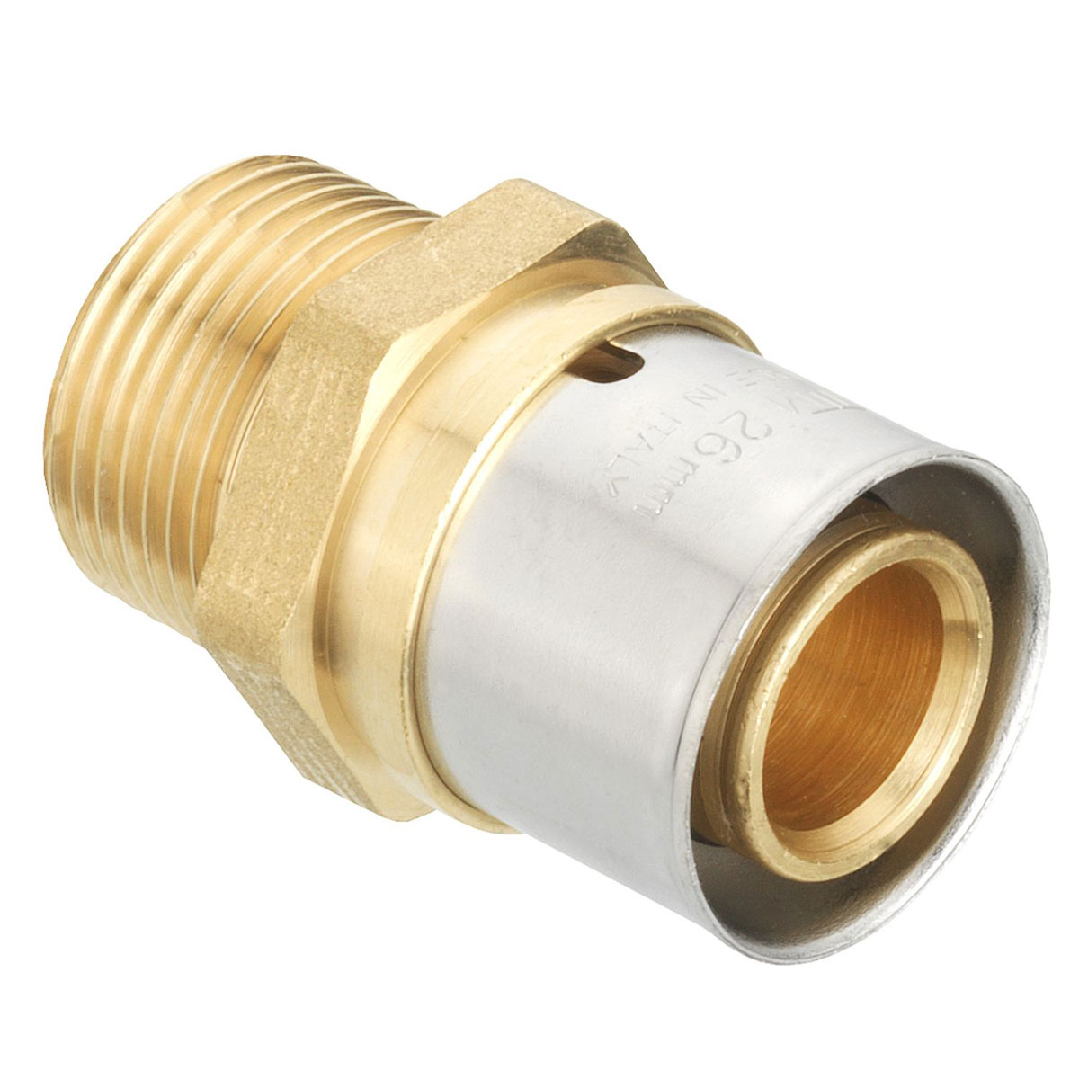 Cornat Press-Übergang 26 mm 3/4 AG