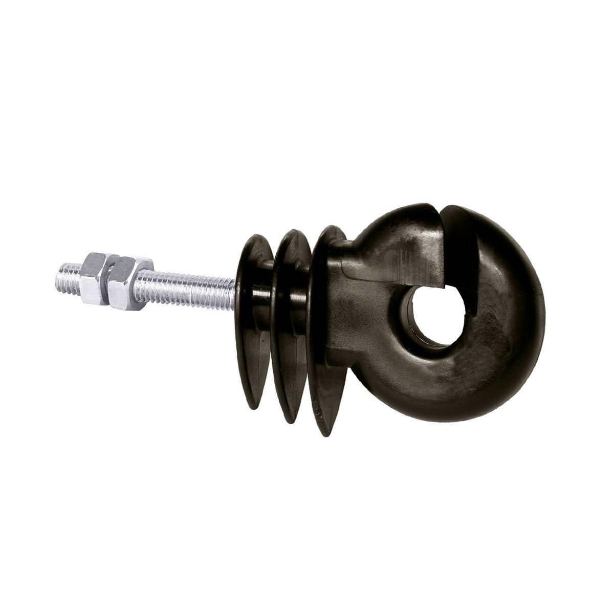 Ringisolator metrisch Durchmesser 6 mm schwarz Bild 2